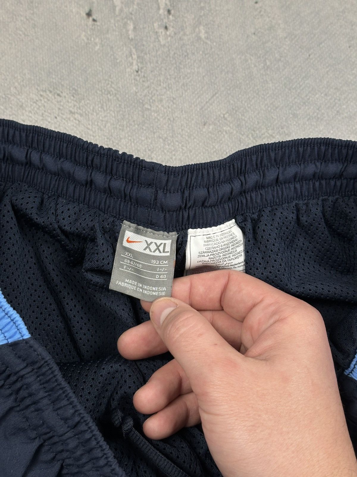 Nike Nike Vintage Y2K TN Track Pants Navy Blue Swoosh Logo XXL Size US 38 / EU 54 - 9 Thumbnail