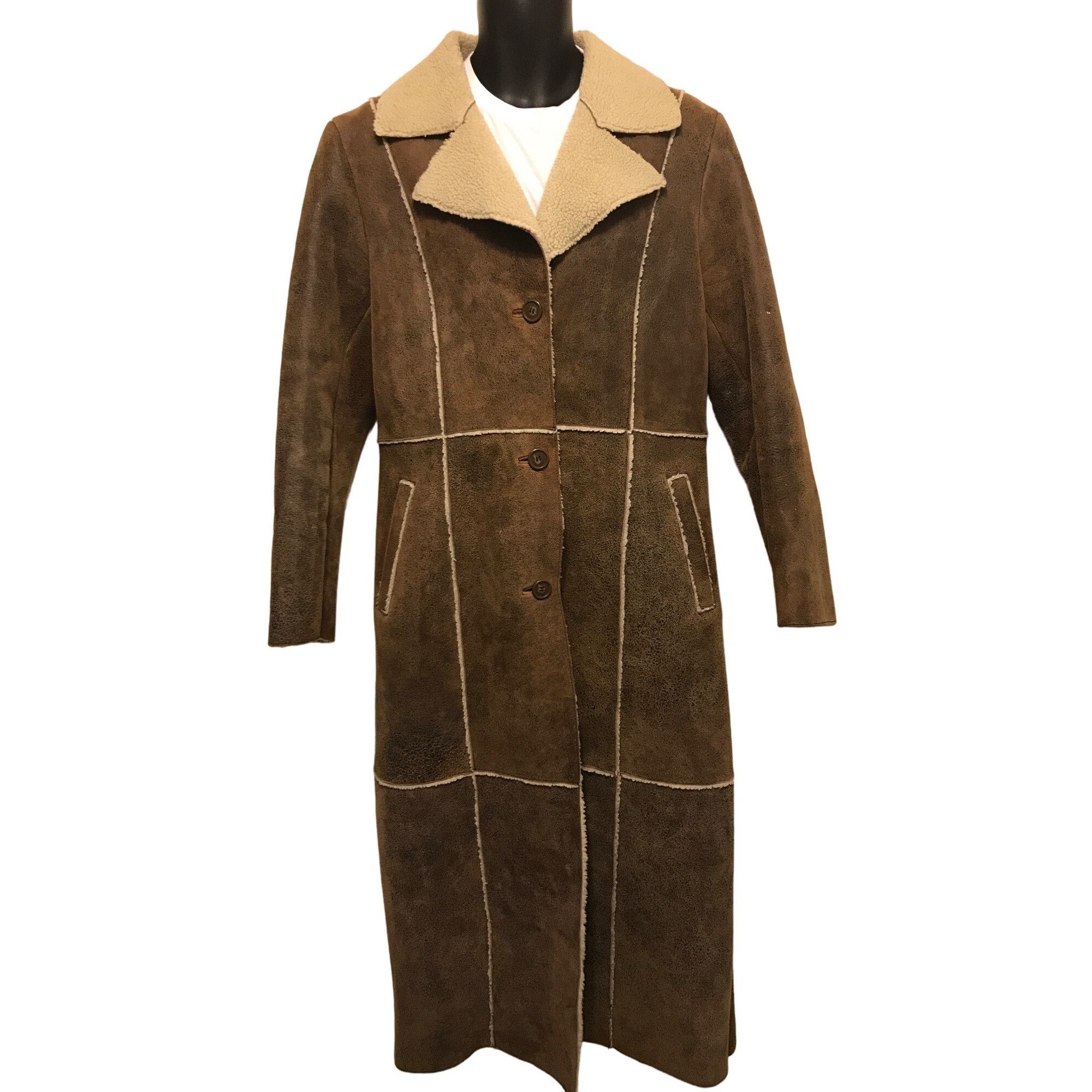 Wilsons Leather Wilson’s Leather Women's Brown Dust Buster Coat Size L / US 10 / IT 46 - 1 Thumbnail