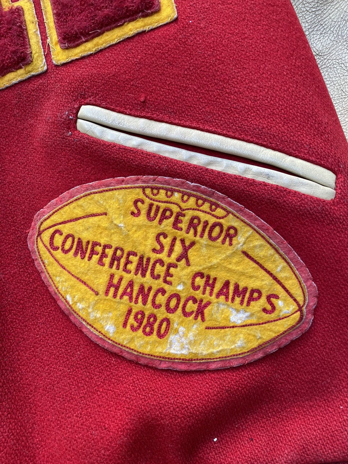Vintage Vintage 80s letterman jacket Size US L / EU 52-54 / 3 - 4 Thumbnail
