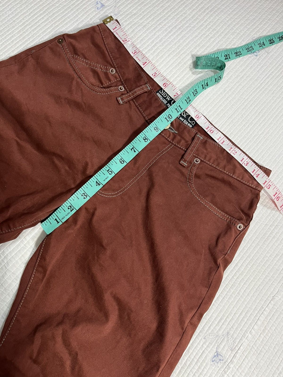 Japanese Brand SLOW GUN JAPANESE BRAND PANT Size US 30 / EU 46 - 8 Thumbnail