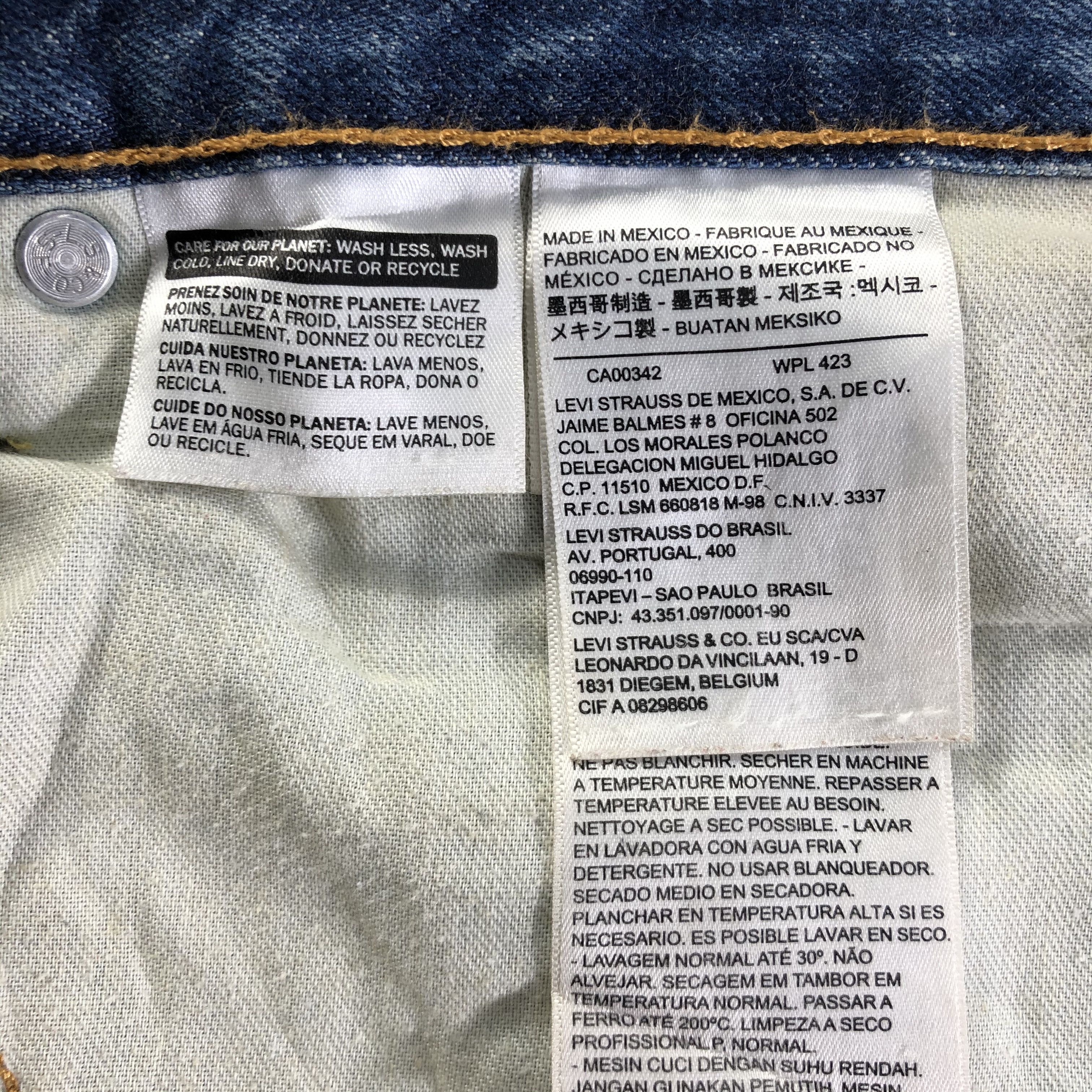 Levi's Vintage Levis 514 Jeans-J4310 Size US 38 / EU 54 - 10 Thumbnail