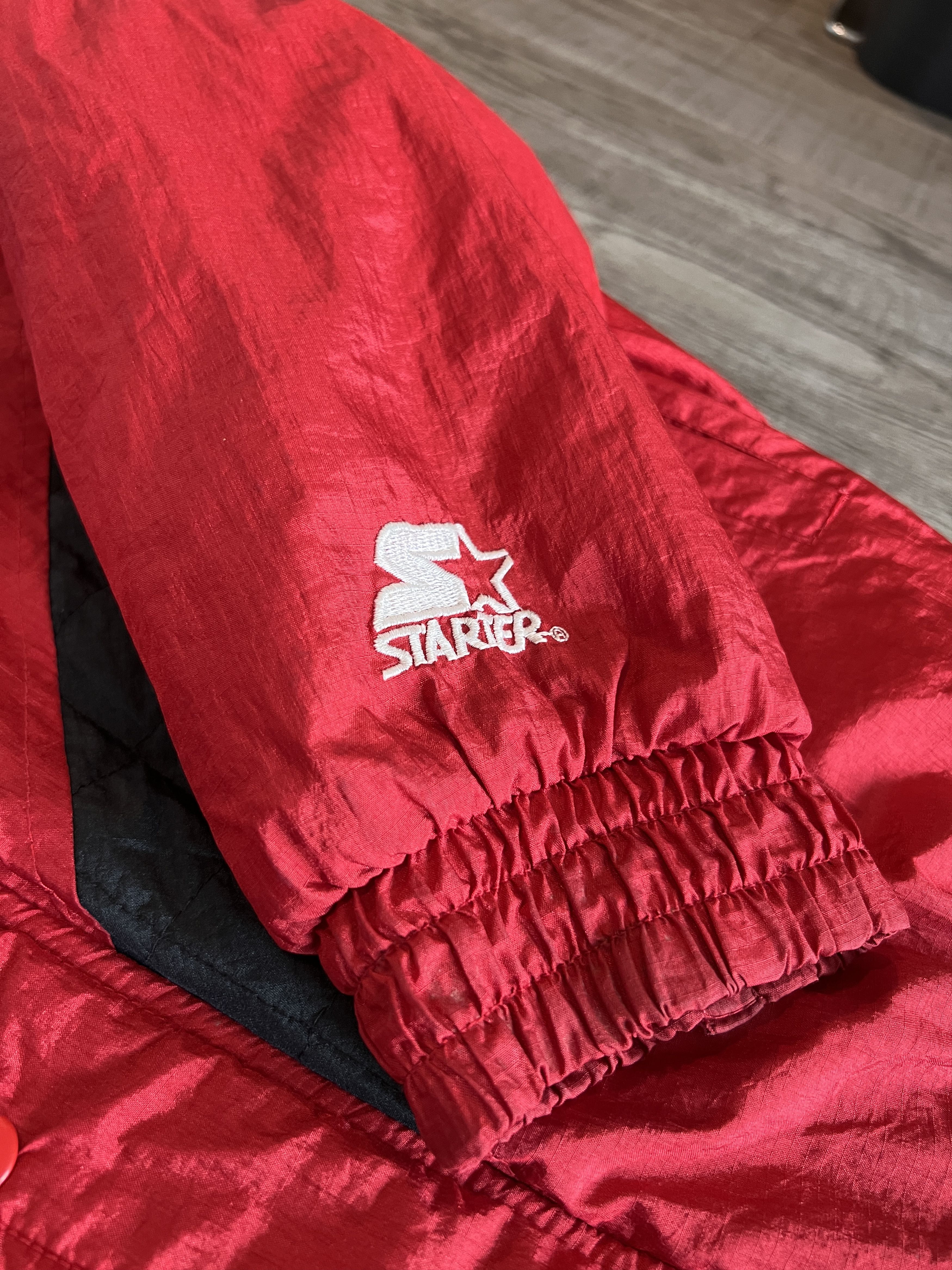Starter Vintage Chicago Bulls Starter Jacket Size US L / EU 52-54 / 3 - 4 Thumbnail