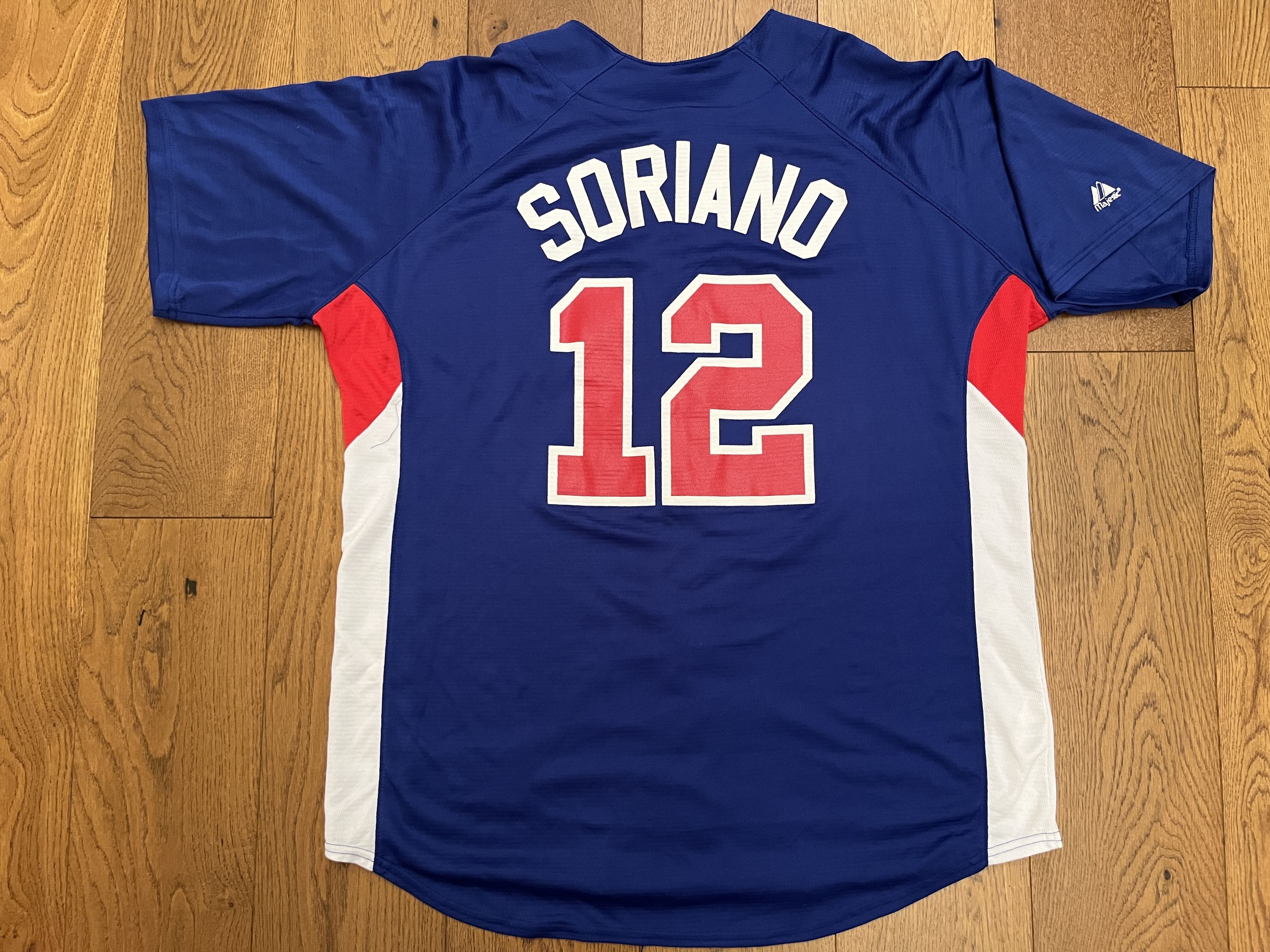 Majestic Majestic Chicago Cubs Alfonso Soriano #12 MLB Jersey XL Size US XL / EU 56 / 4 - 6 Thumbnail