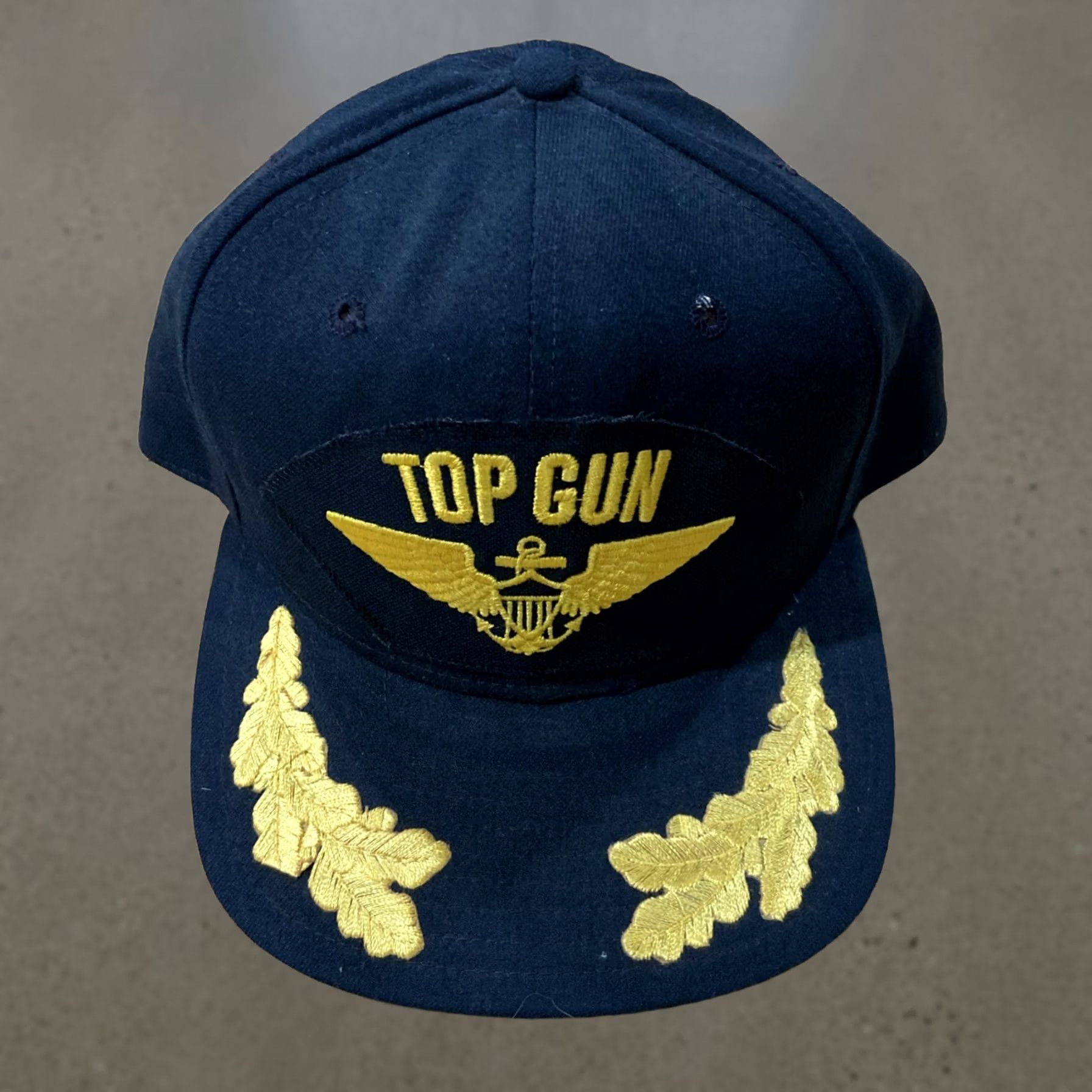 Vintage VINTAGE Top Gun Snapback Paramount Movie Maverick Hat M/L Cast & Crew Blue Men L Size US L / EU 52-54 / 3 - 1 Thumbnail