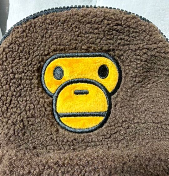 Japanese Brand brown Bape BABY MILO MINI FUR BACKPACK Size ONE SIZE - 9 Thumbnail