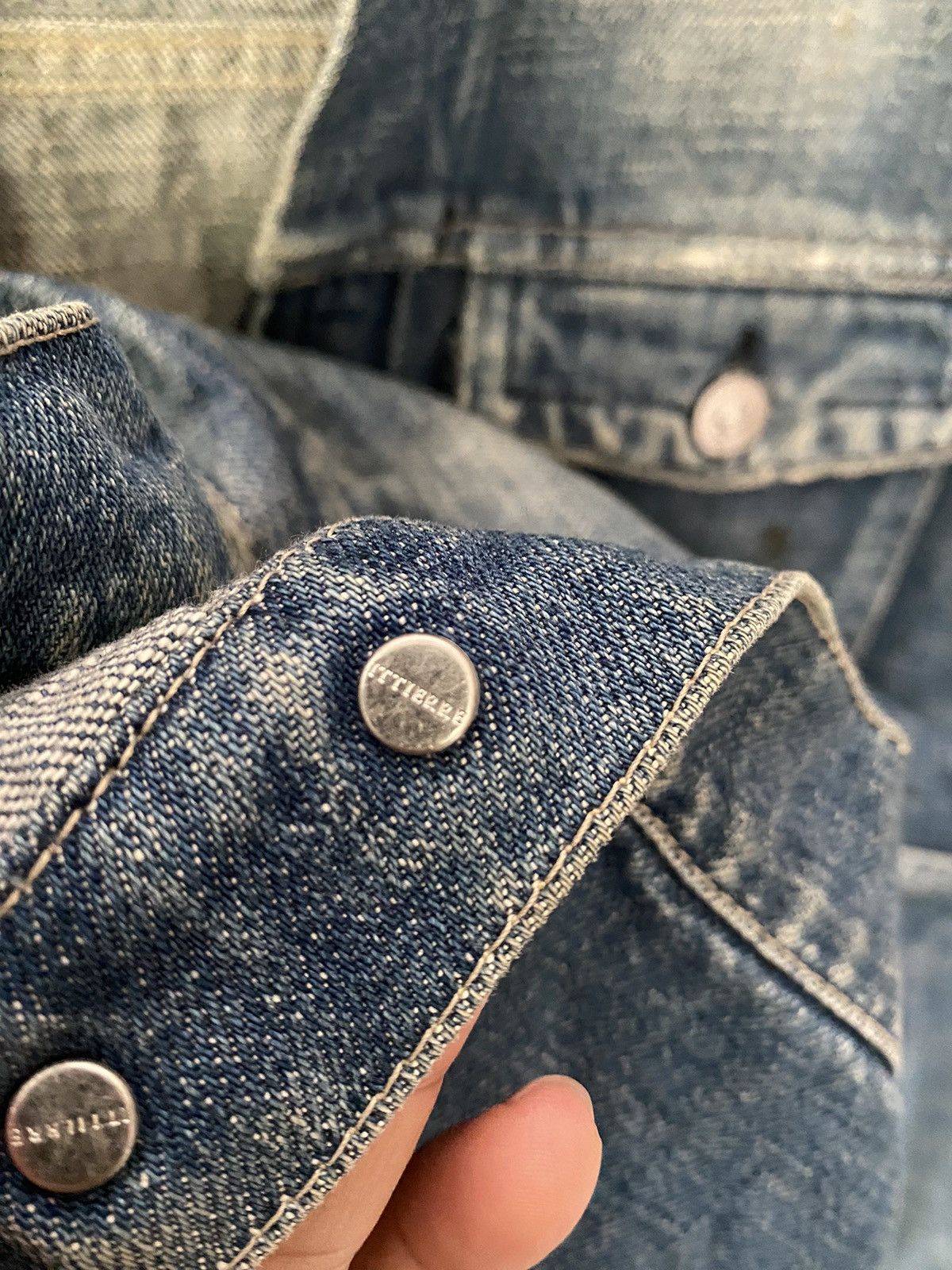 Versace Jeans Couture 1990s Denim Jacket Size S / US 4 / IT 40 - 16 Thumbnail