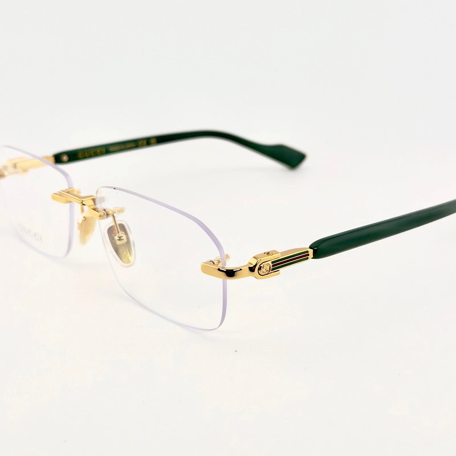 Gucci GUCCI GG1221O 1221 Classic Narrow Eyeglasses 005 GG1221 Size ONE SIZE - 8 Thumbnail