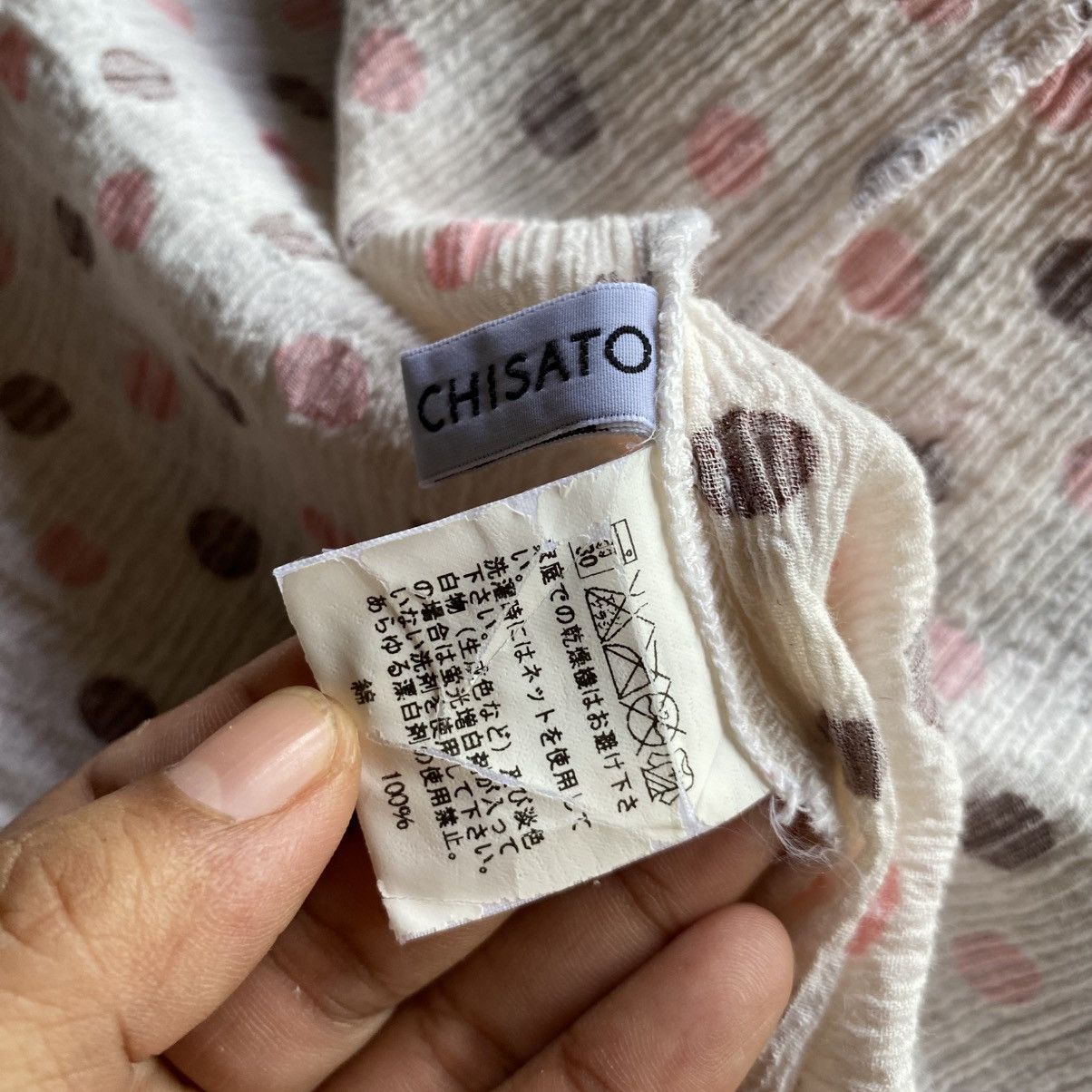 Tsumori Chisato Tsumori Chisato Pink Red Polka Dot Long Sleeve Shirt Size XS / US 0-2 / IT 36-38 - 5 Thumbnail