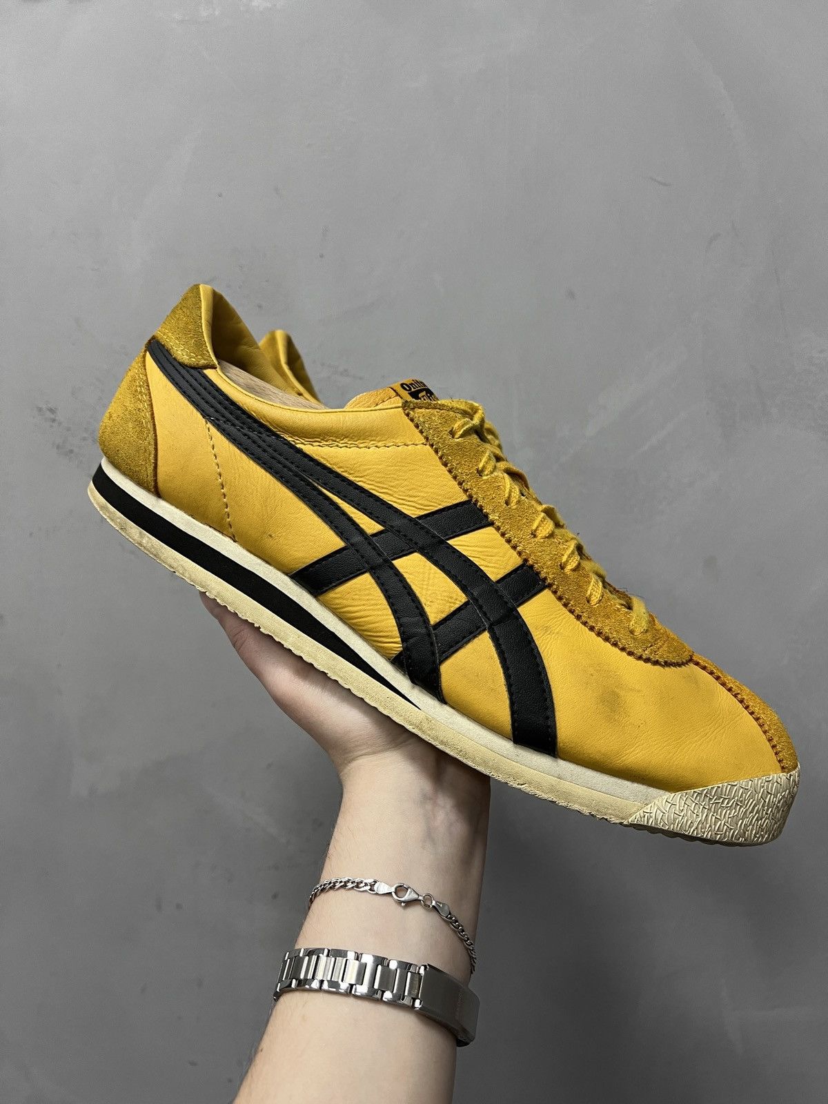 Onitsuka Tiger Onitsuka Tiger stripes yellow kill bill style hype fashion Size US 14 / EU 47 - 4 Thumbnail