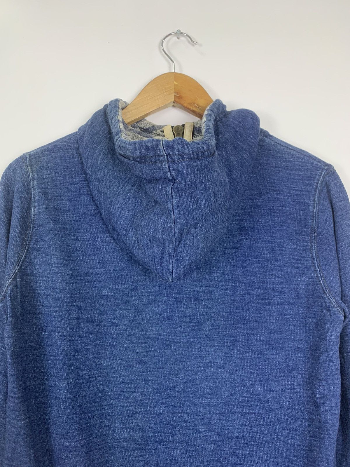 Indigo Vintage Indigo Hoddies Size US S / EU 44-46 / 1 - 12 Thumbnail