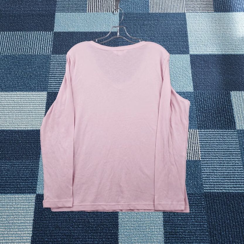 Charter Club Charter Club Pajama Top Womens L Pink Doorbuster T-Shirt Sleepwear NEW Size L / US 10 / IT 46 - 1 Thumbnail