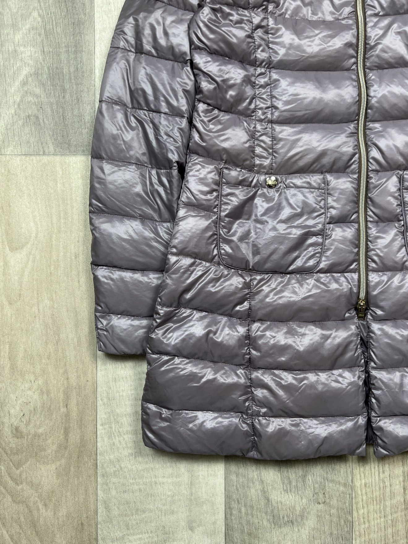 Herno Herno Lightweight Down Coat (Y0279) Size L / US 10 / IT 46 - 2 Thumbnail