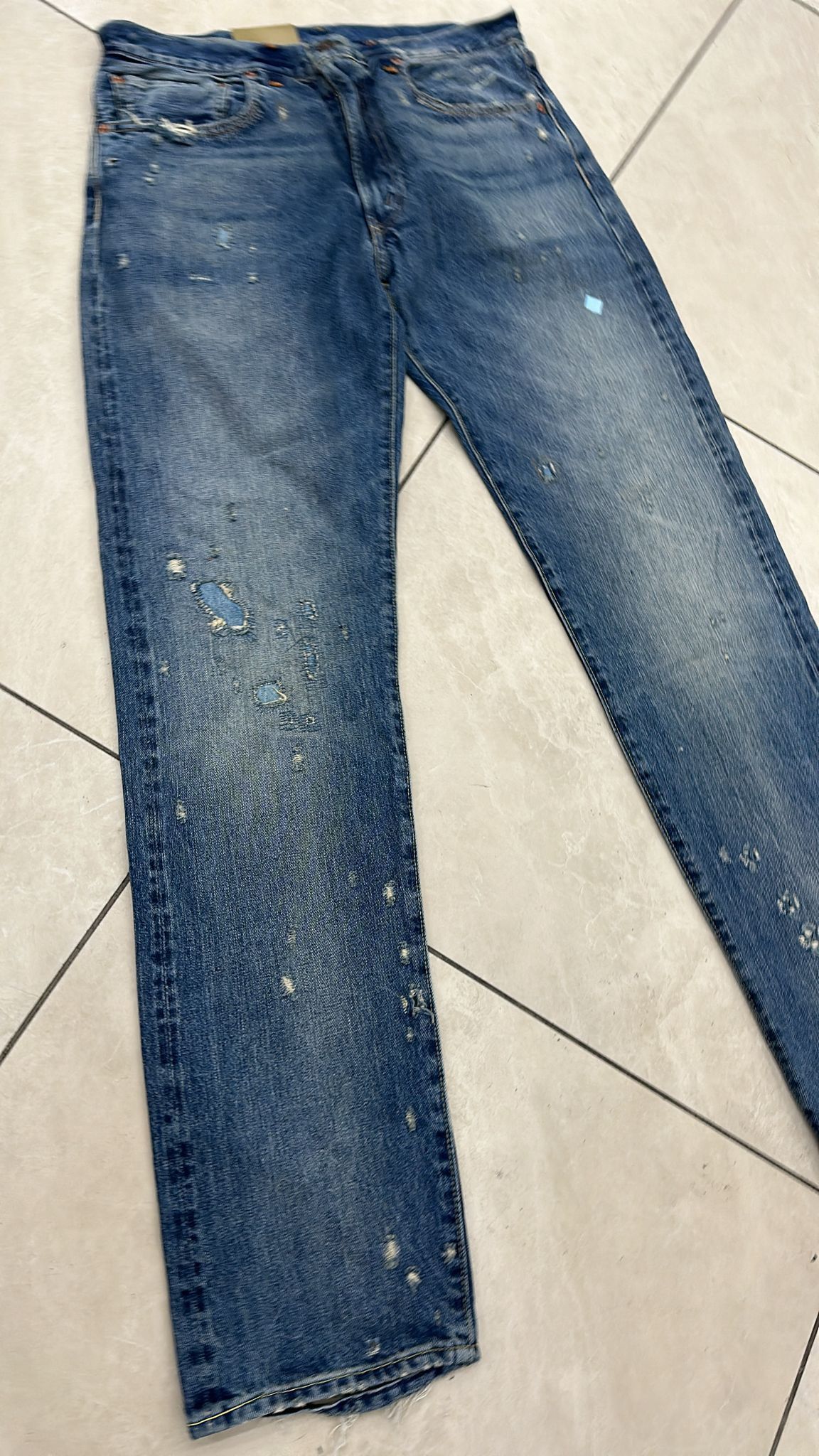 Levi's Vintage Clothing LVC Levi's Vintage Clothing 1984 551Z BigE Selvedge Jeans Size US 34 / EU 50 - 2 Thumbnail