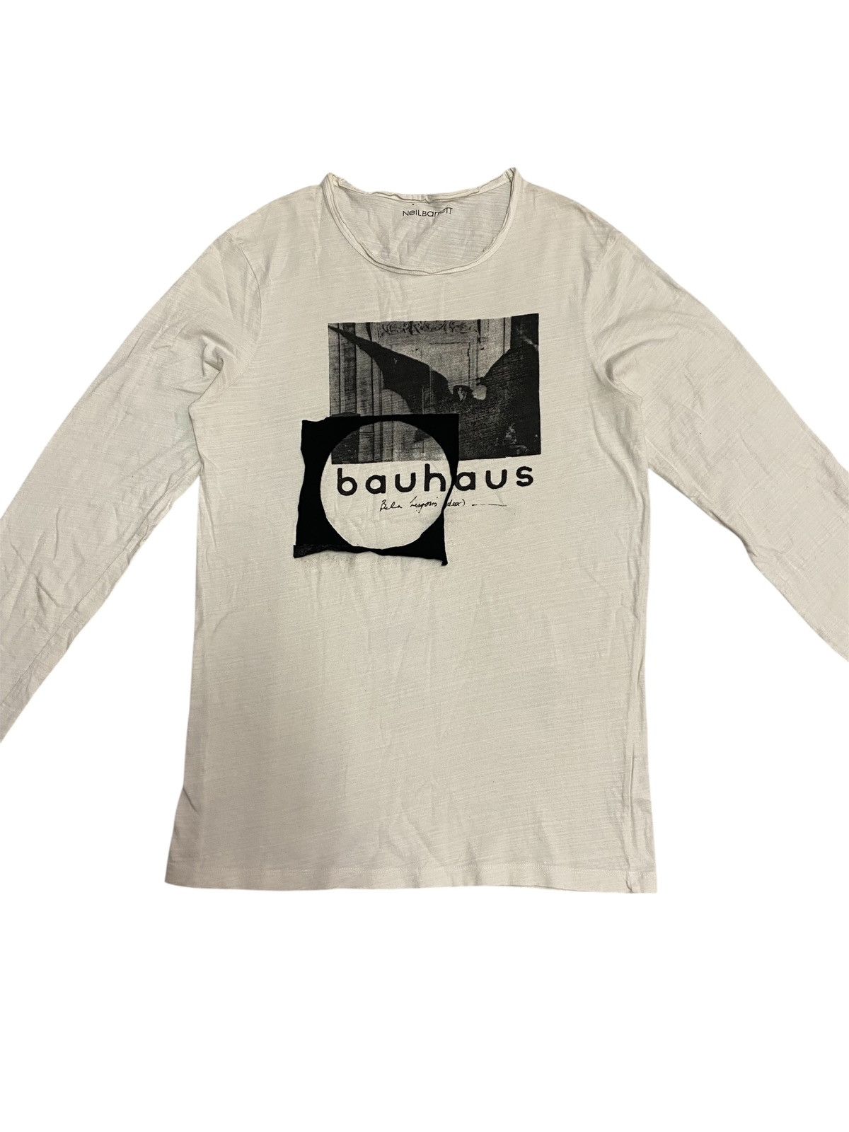 Neil Barrett Niel Barret x bauhaus punk band longsleeve shirts Size US M / EU 48-50 / 2 - 3 Thumbnail