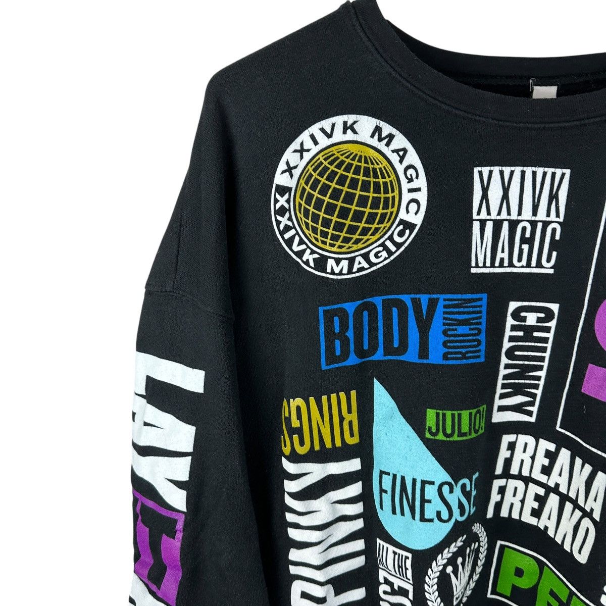 Band Tees Mens Y2K Bruno Mars 24KT Magic Tour Sweatshirt Size US L / EU 52-54 / 3 - 3 Thumbnail