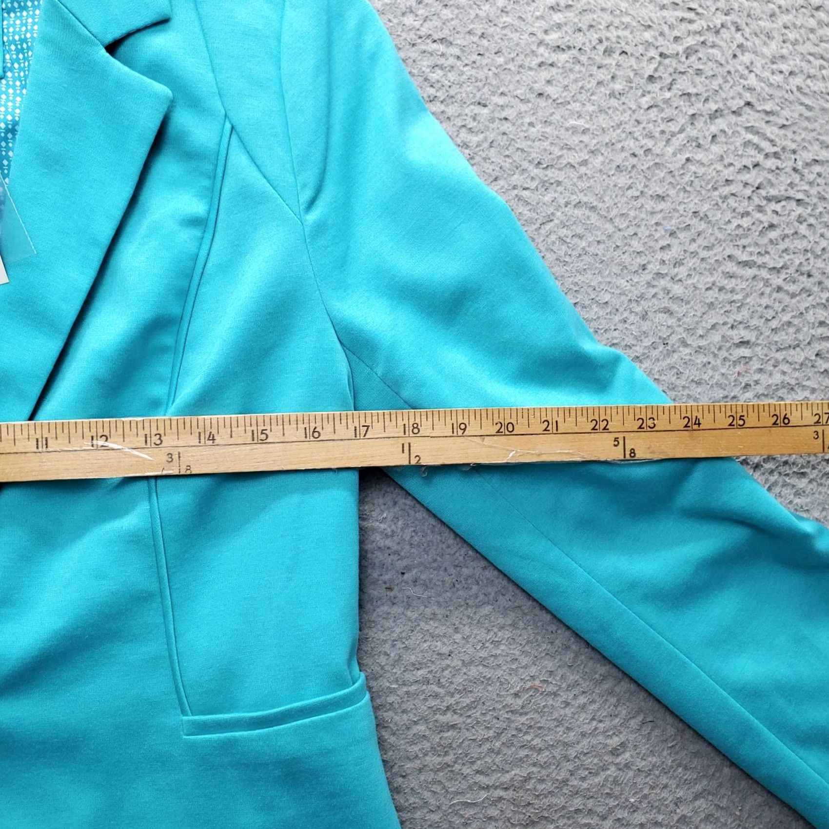 Vintage The Limited Blazer Jacket Womens Size M: Blue Solid Notch Lapel Single Breasted, Formal, Business, Jacket, Blazer Size M / US 6-8 / IT 42-44 - 4 Thumbnail