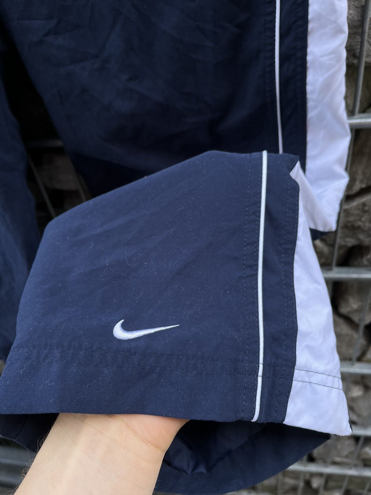 Nike Nike Vintage Track Baggy Y2K Nylon Parachute Joggers Pants Size US 34 / EU 50 - 3 Thumbnail