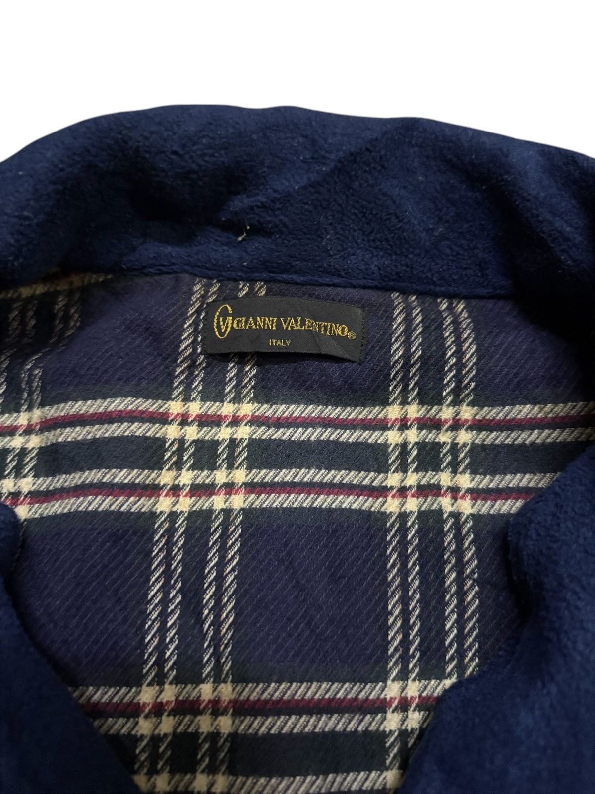 Vintage Vintage Jacket GIANNI VALENTINO ITALY Size US L / EU 52-54 / 3 - 3 Thumbnail