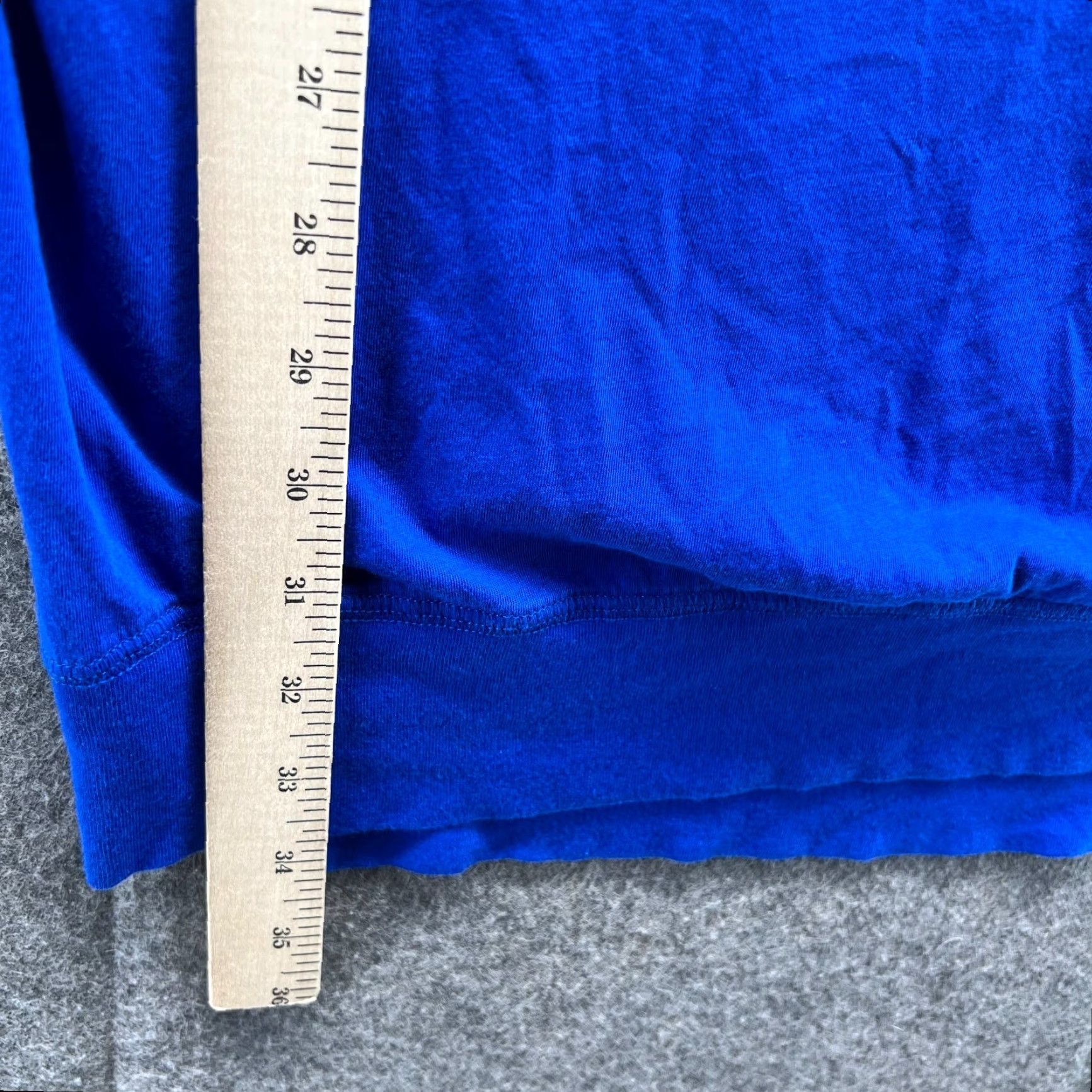 Juicy Couture VINTAGE Juicy Couture Dress Women Large Blue Long Sleeve Shirt Dress Knee Length Round Neck Pullover Casual Cotton Size L / US 10 / IT 46 - 6 Thumbnail