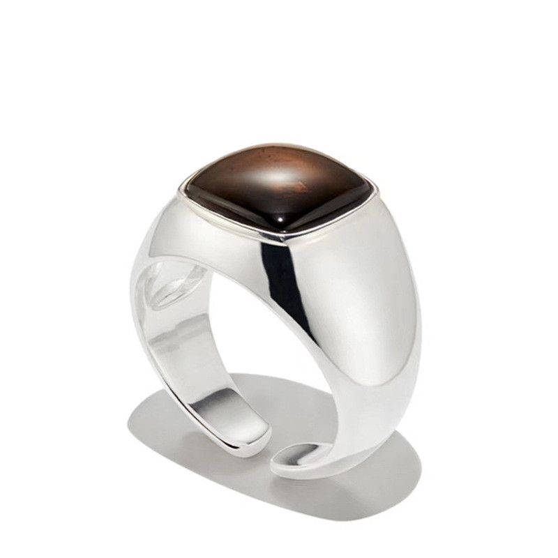 Jewelry Hip-hop Jewelry Rings Open Size Chrome Ring (Size 7-13) Size ONE SIZE - 4 Thumbnail