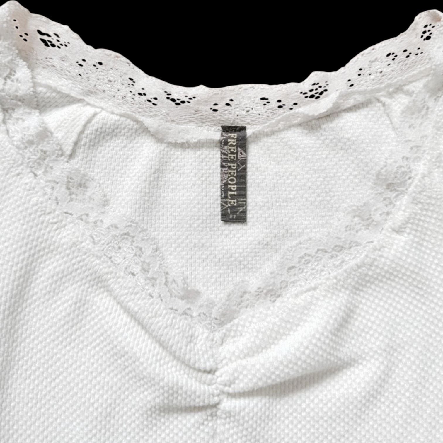 Free People Free People Off White Top | Size S Size S / US 4 / IT 40 - 5 Thumbnail