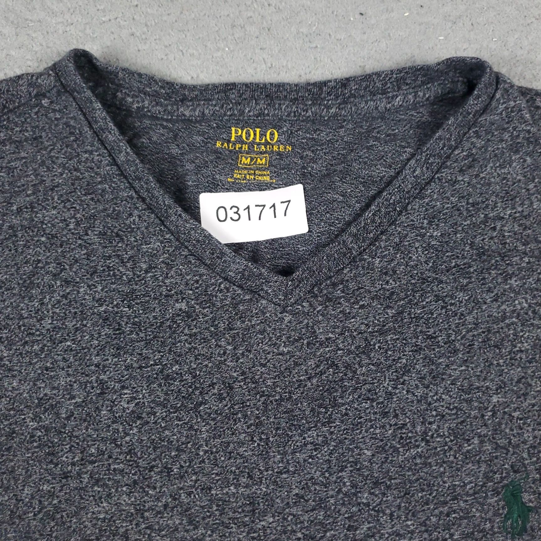 Polo Ralph Lauren Polo Ralph Lauren Shirt Short Sleeve Medium Gray Pony Casual Logo Mens Size US M / EU 48-50 / 2 - 3 Thumbnail