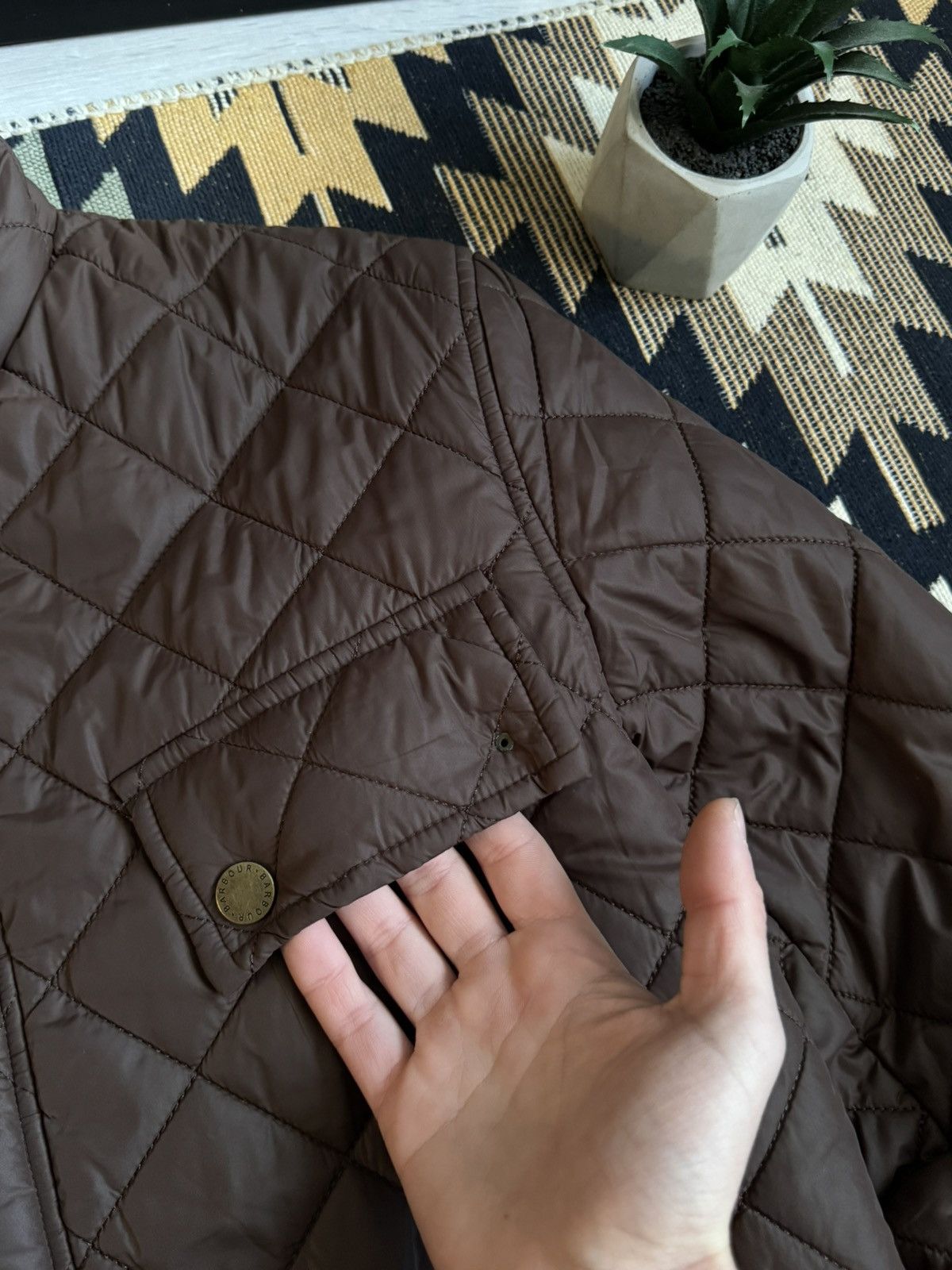 Barbour Vintage Barbour Quilted Brown Jacket Size US M / EU 48-50 / 2 - 7 Thumbnail