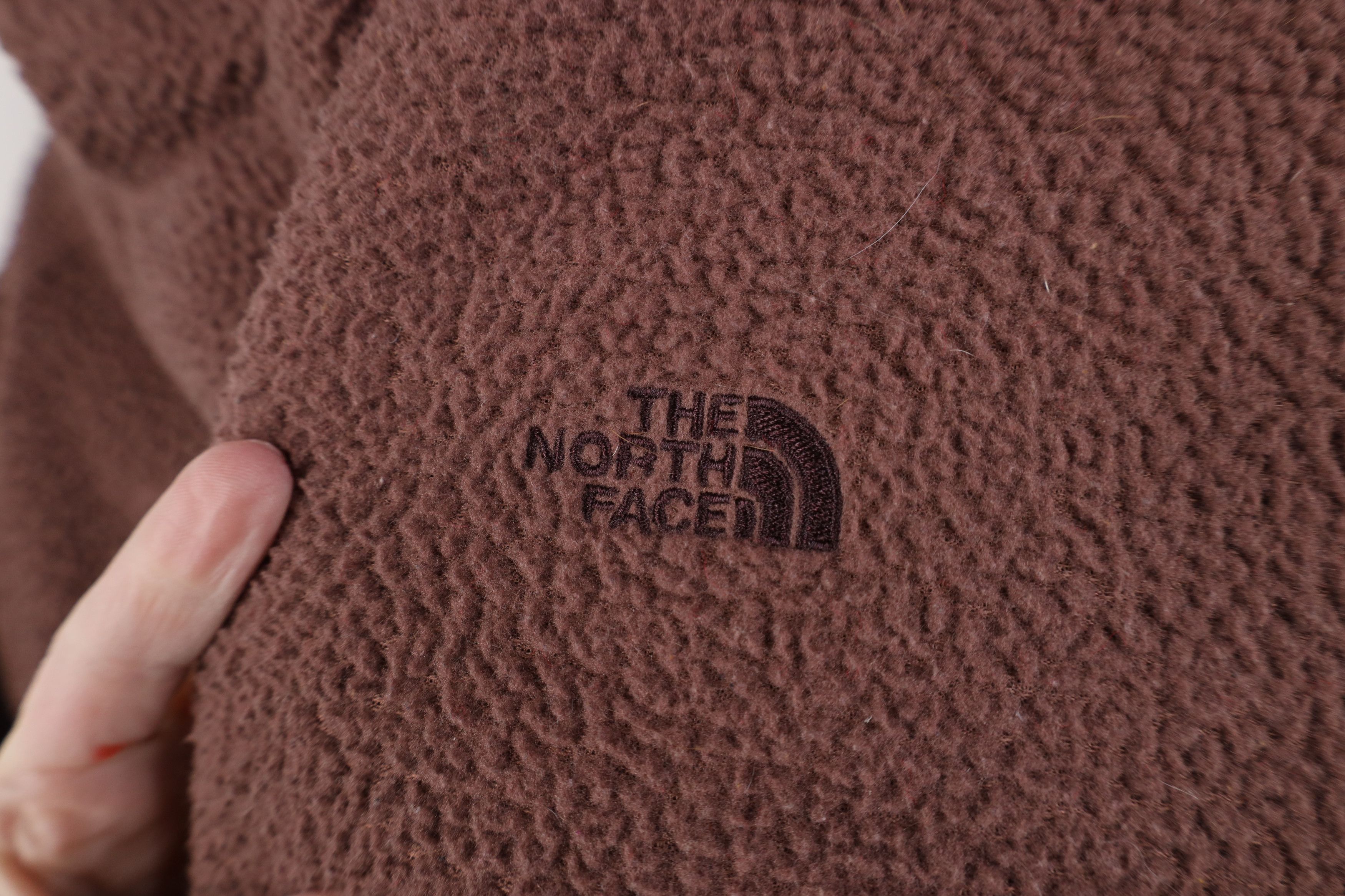 The North Face The North Face Spell Out Deep Pile Fleece Hoodie Sweatshirt Size M / US 6-8 / IT 42-44 - 4 Thumbnail