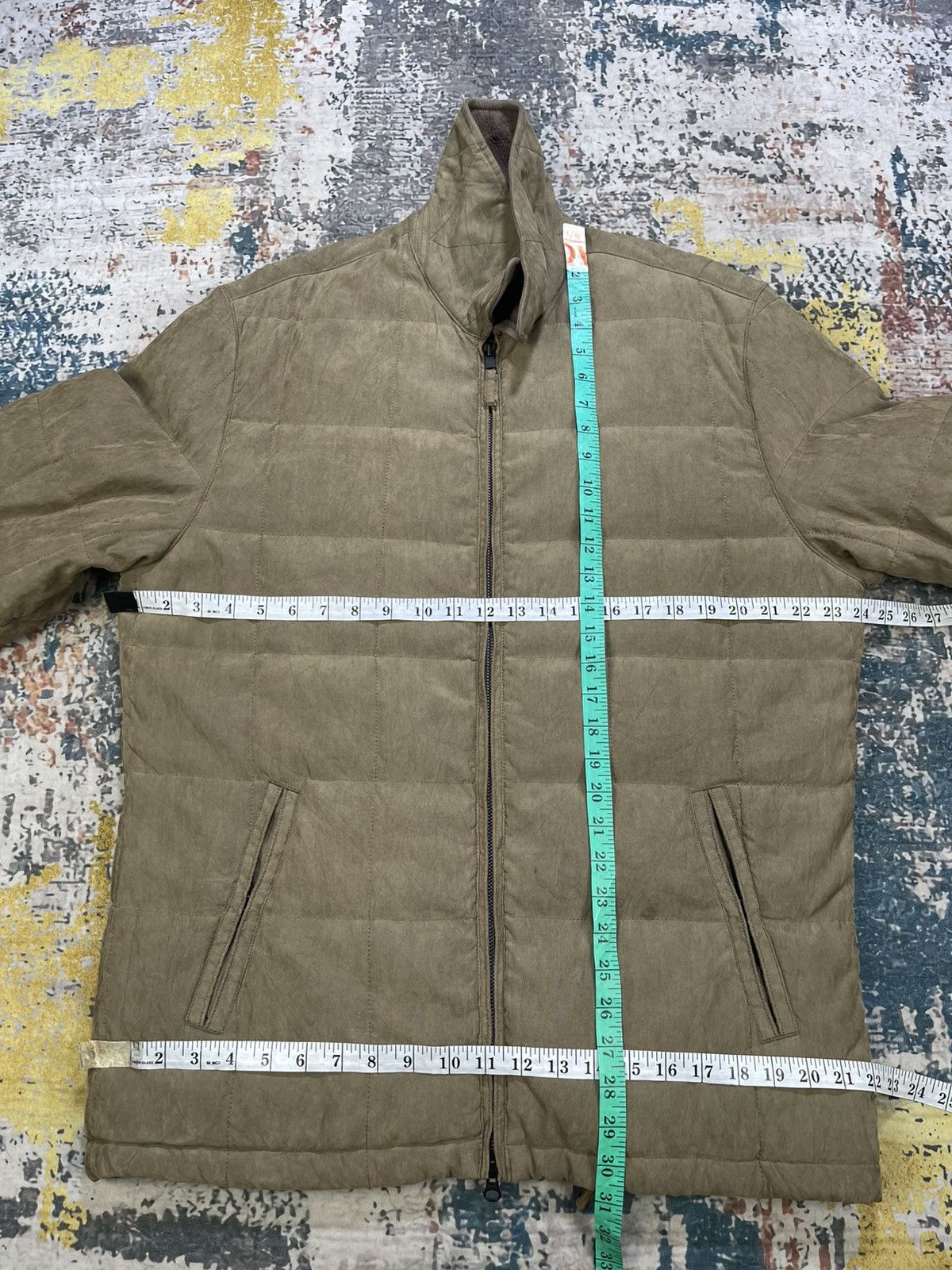 Nautica Vtg Nautica Quilted Leather Collar Padded Zip Up Jacket Size US M / EU 48-50 / 2 - 14 Thumbnail