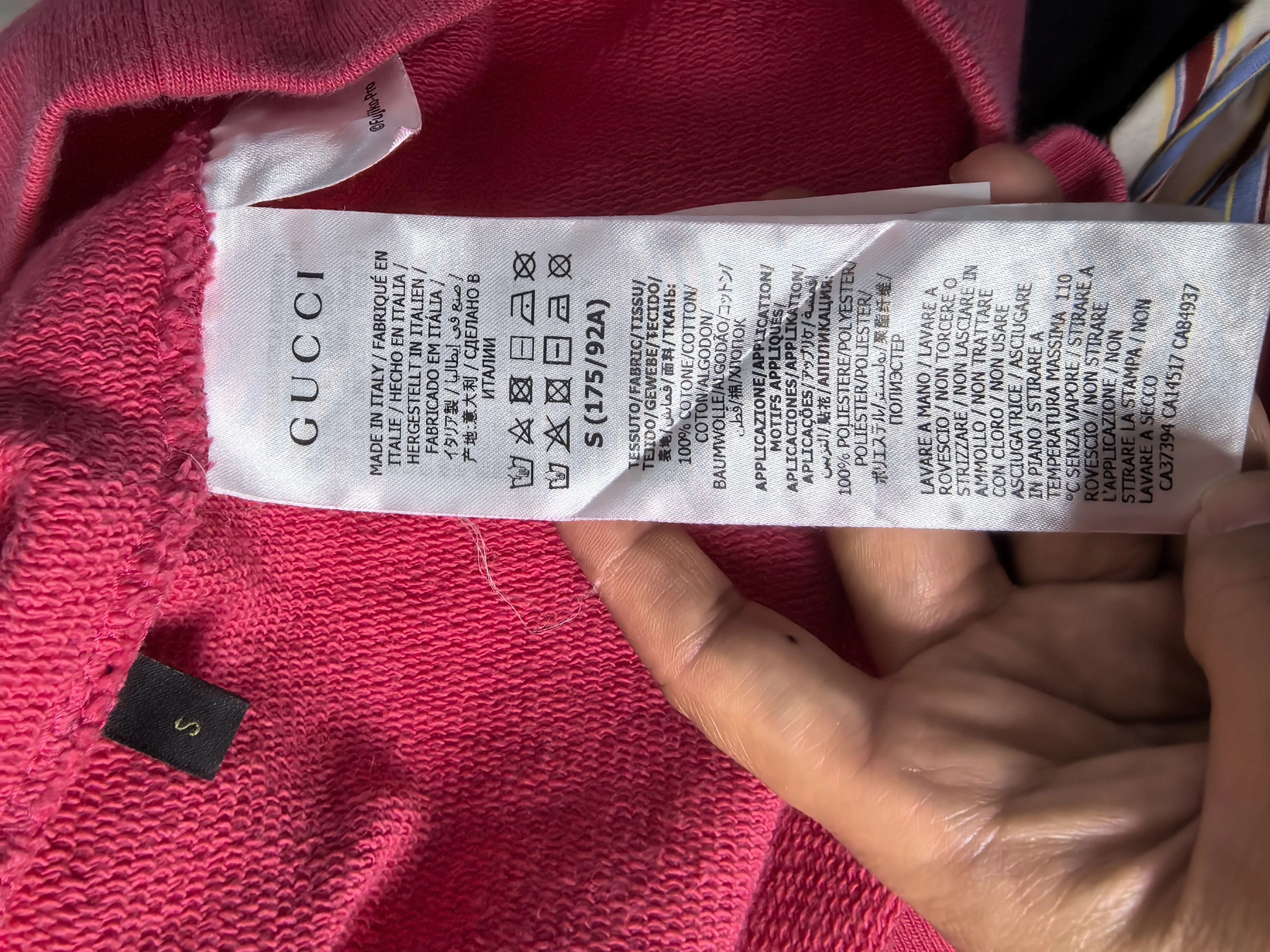 Gucci Gucci Authentic Hoodie Size US S / EU 44-46 / 1 - 4 Thumbnail