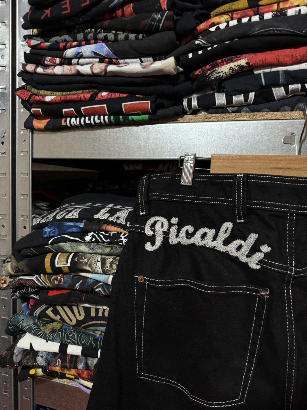 Japanese Brand Rare Japanese Brand Picaldi Baggy Rap Jeans Y2K Hype Size US 34 / EU 50 - 5 Thumbnail