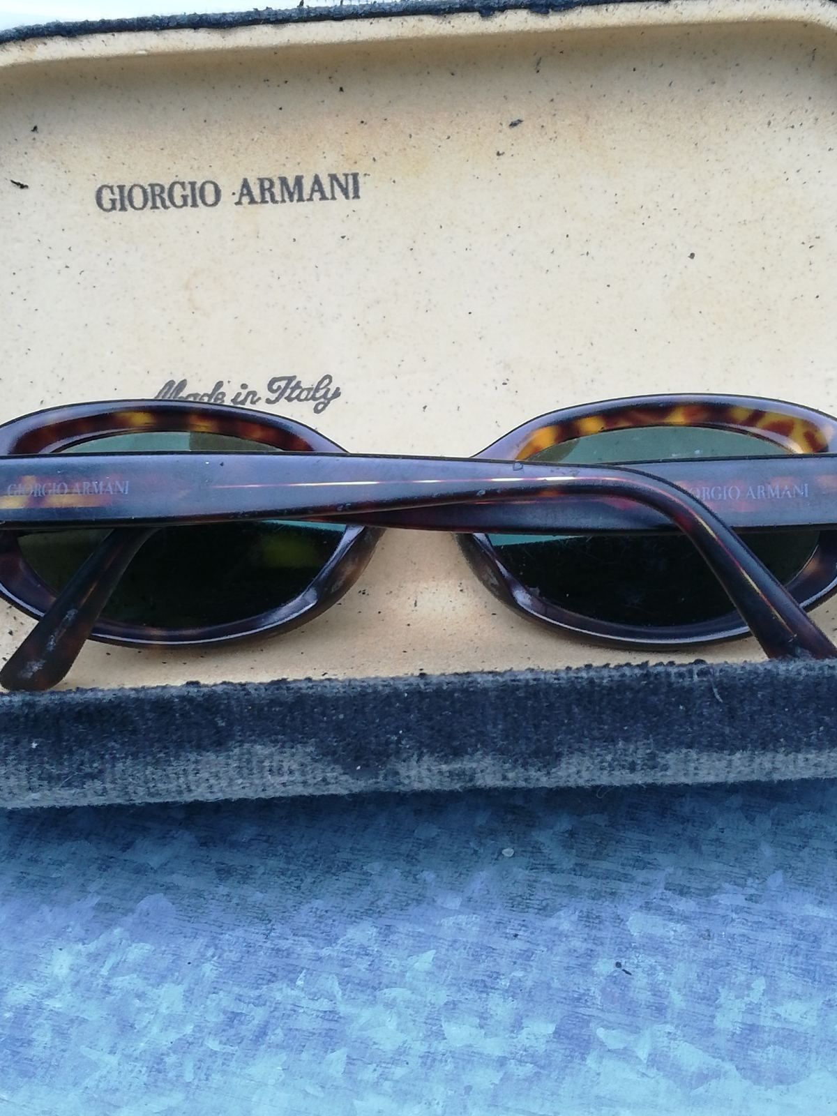 Giorgio Armani Giorgio Armani Vintage Kurt Cobain Sunglasses Size ONE SIZE - 5 Thumbnail