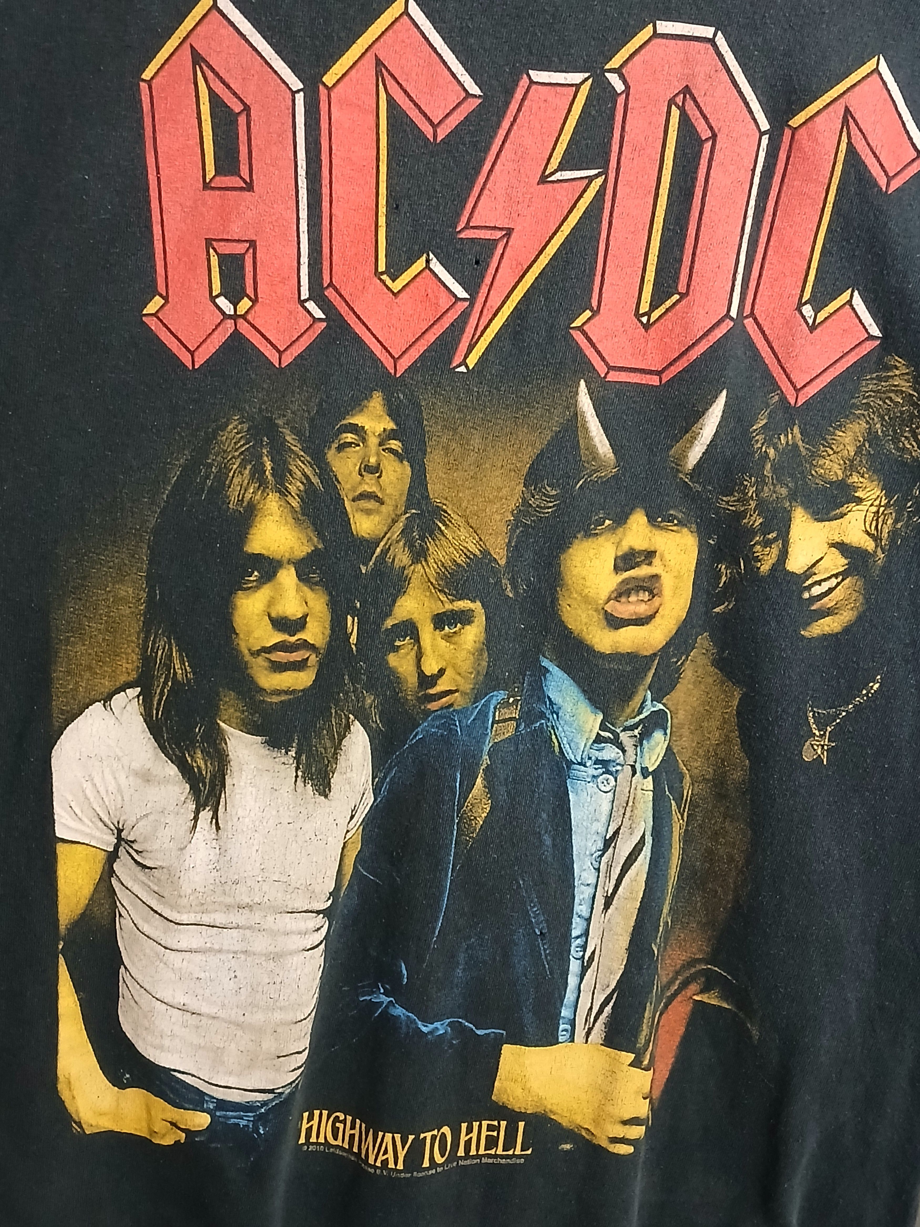 AC/DC × Band Tees 2010 AC/DC Highway To Hell T-Shirt Size US S / EU 44-46 / 1 - 3 Thumbnail
