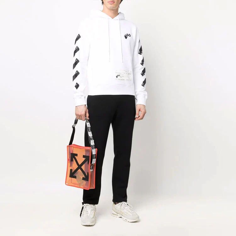Off-White x Teenage Engineering White Tech Diag Arrows Hoodie Size US XL / EU 56 / 4 - 4 Thumbnail
