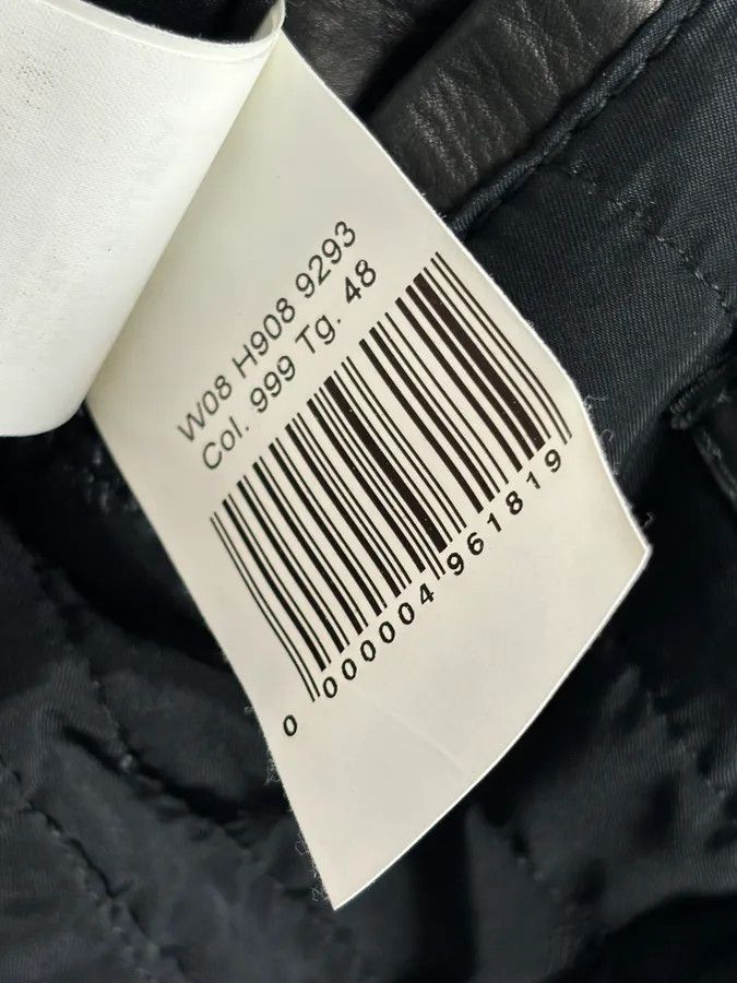 Dirk Bikkembergs AW2008 Dirk Bikkembergs Black Leather Contrast Block Jacket Size US M / EU 48-50 / 2 - 13 Thumbnail