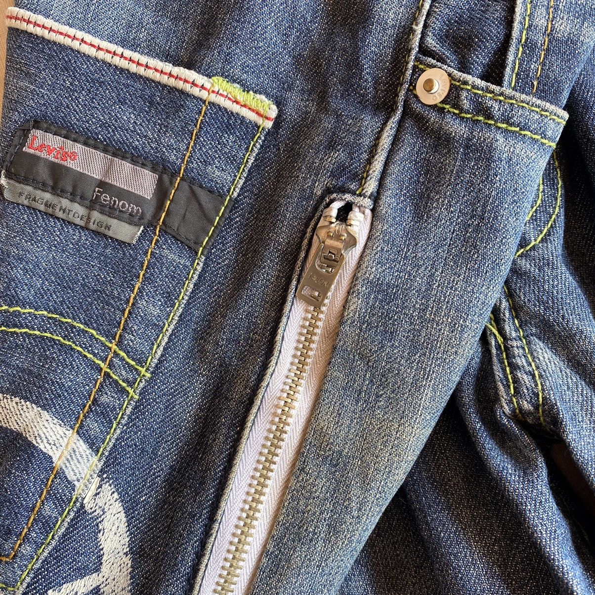 Fragment Design × Japanese Brand × Levi's Levi's x Fragment Design Patchwork Denim Pants Size US 33 - 7 Thumbnail