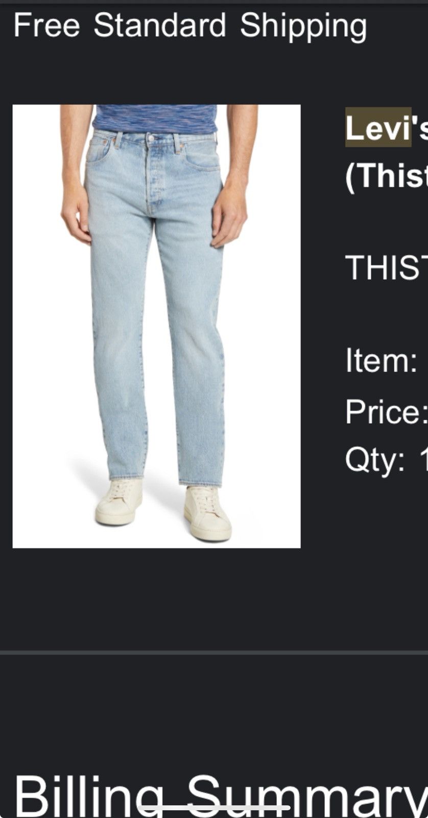 Levi's × Levi's Vintage Clothing × Vintage Levi's 501 93 Straight Leg Jeans THISTLE SUBTLE Size 30 x 30 Size US 30 / EU 46 - 9 Thumbnail