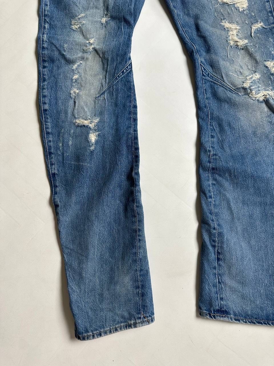G-Star Distressed Vintage G Star Denim Opium Jeans 00s Size US 32 / EU 48 - 2 Thumbnail