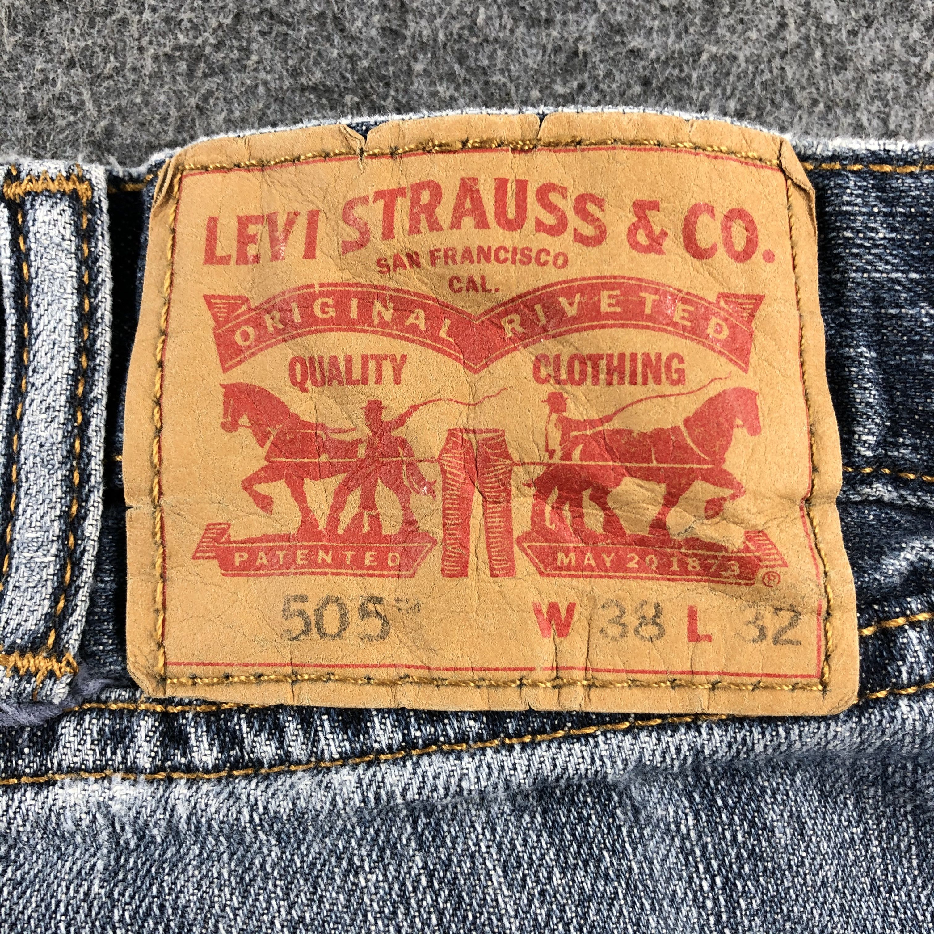 Levi's Vintage Levis 505 Jeans-J2540 Size US 38 / EU 54 - 5 Thumbnail