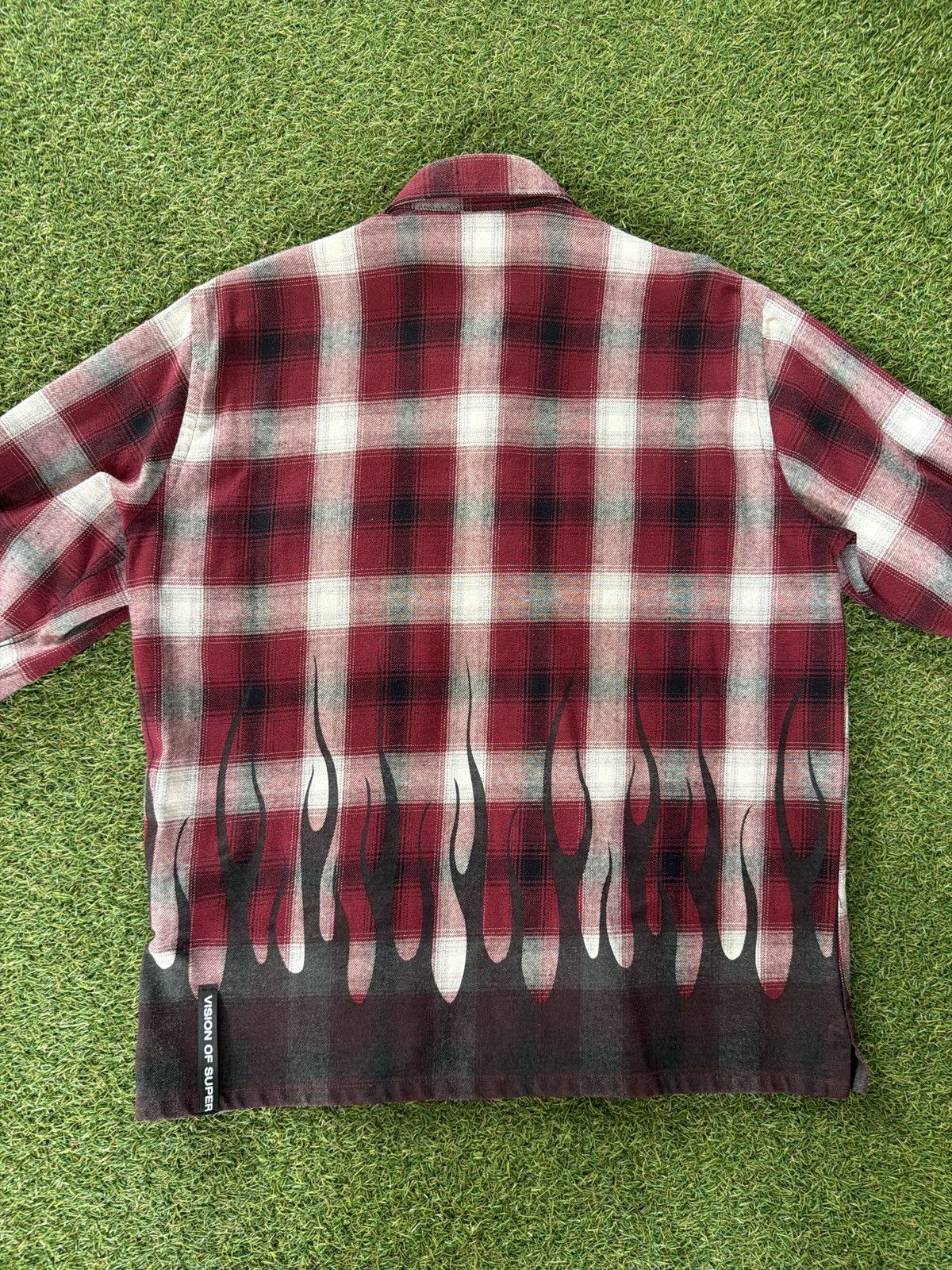 Other VISION OF SUPER CHECKED RED SHIRT Size US L / EU 52-54 / 3 - 2 Thumbnail