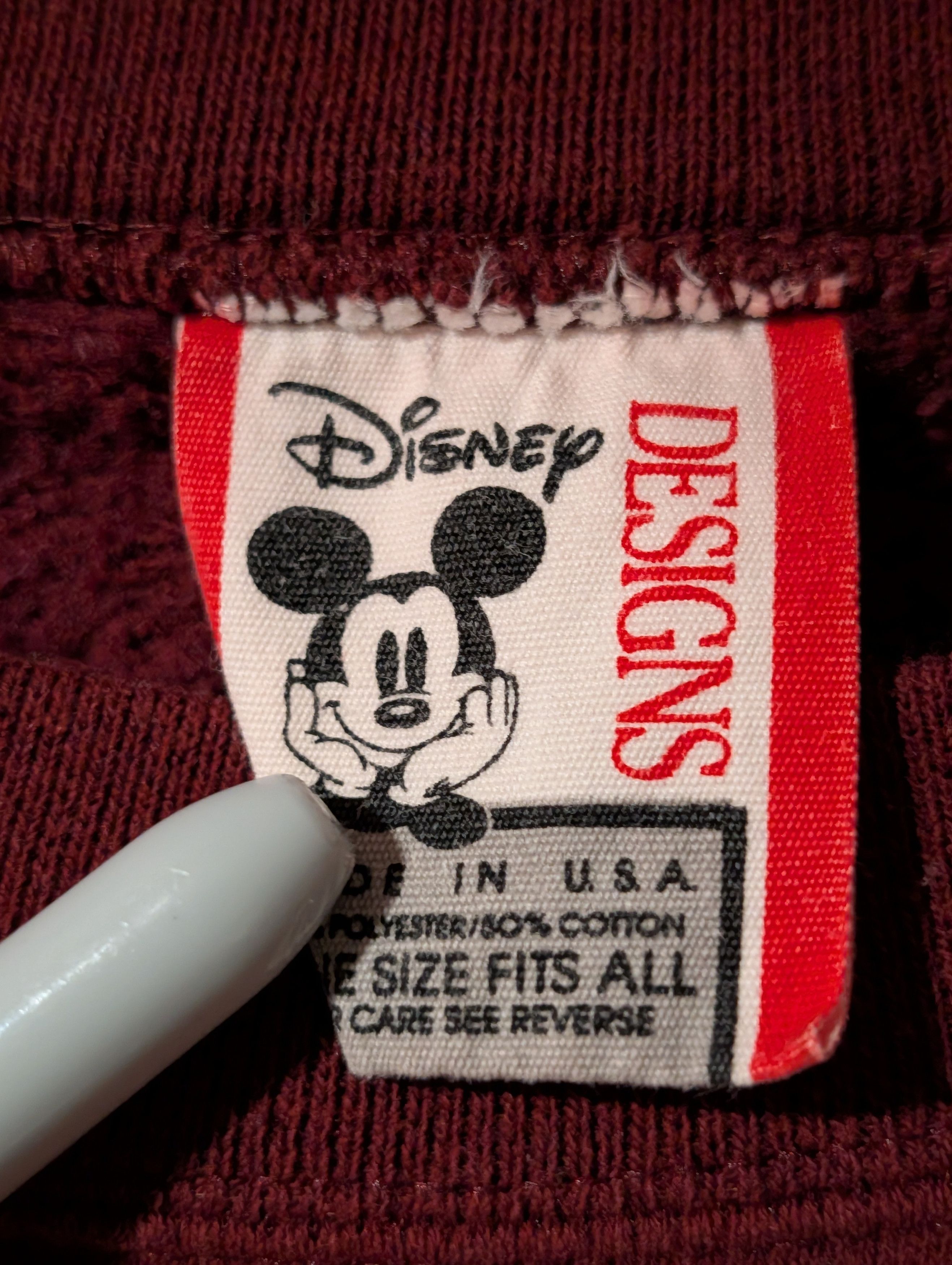 Disney Vintage 90s Minnie Mouse Disney Designs One Size Sweatshirt Size US XL / EU 56 / 4 - 3 Thumbnail