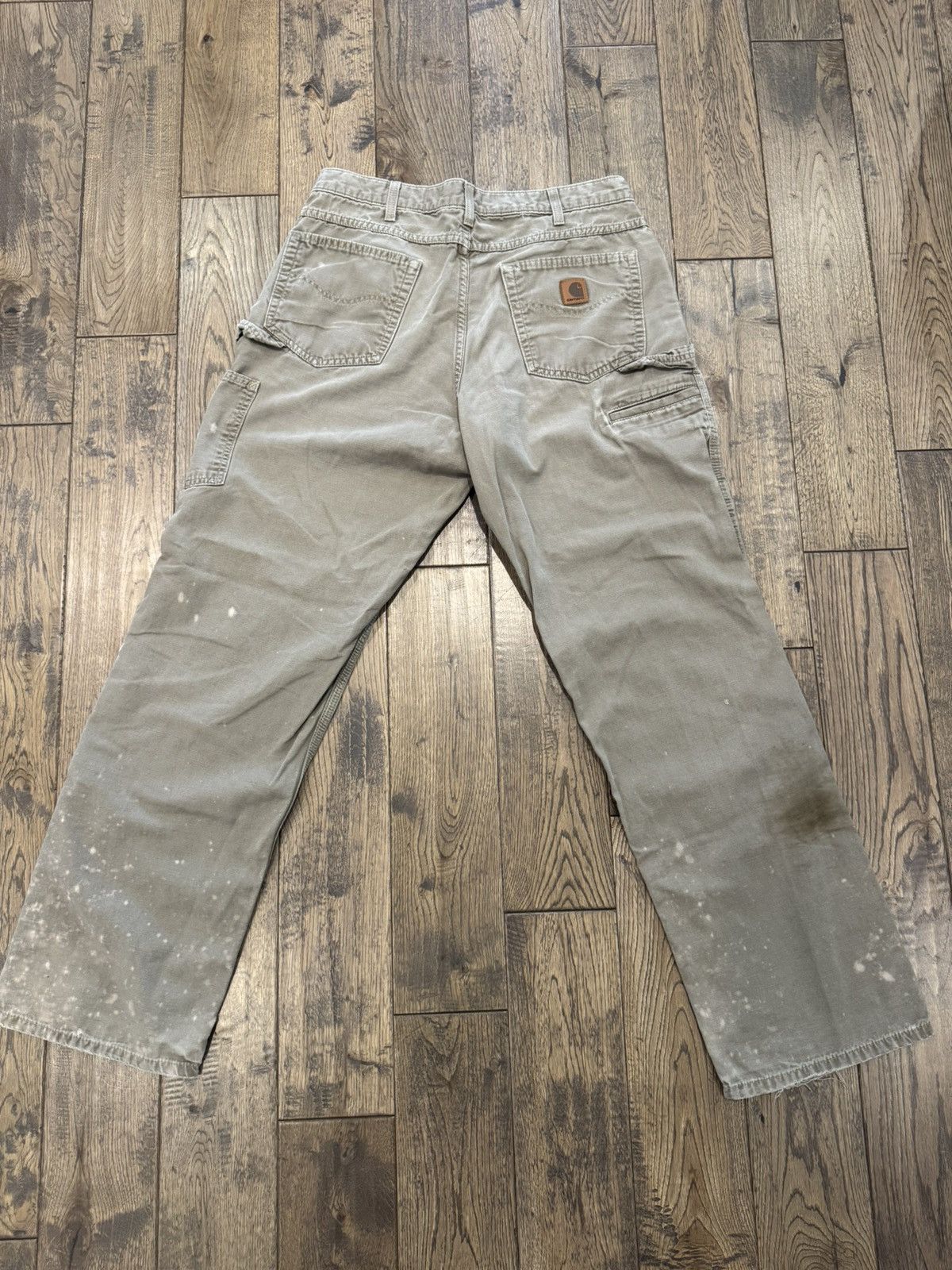 Carhartt Carhartt B159 Loose-Fit Canvas Carpenter Work Pants Size US 34 / EU 50 - 2 Thumbnail