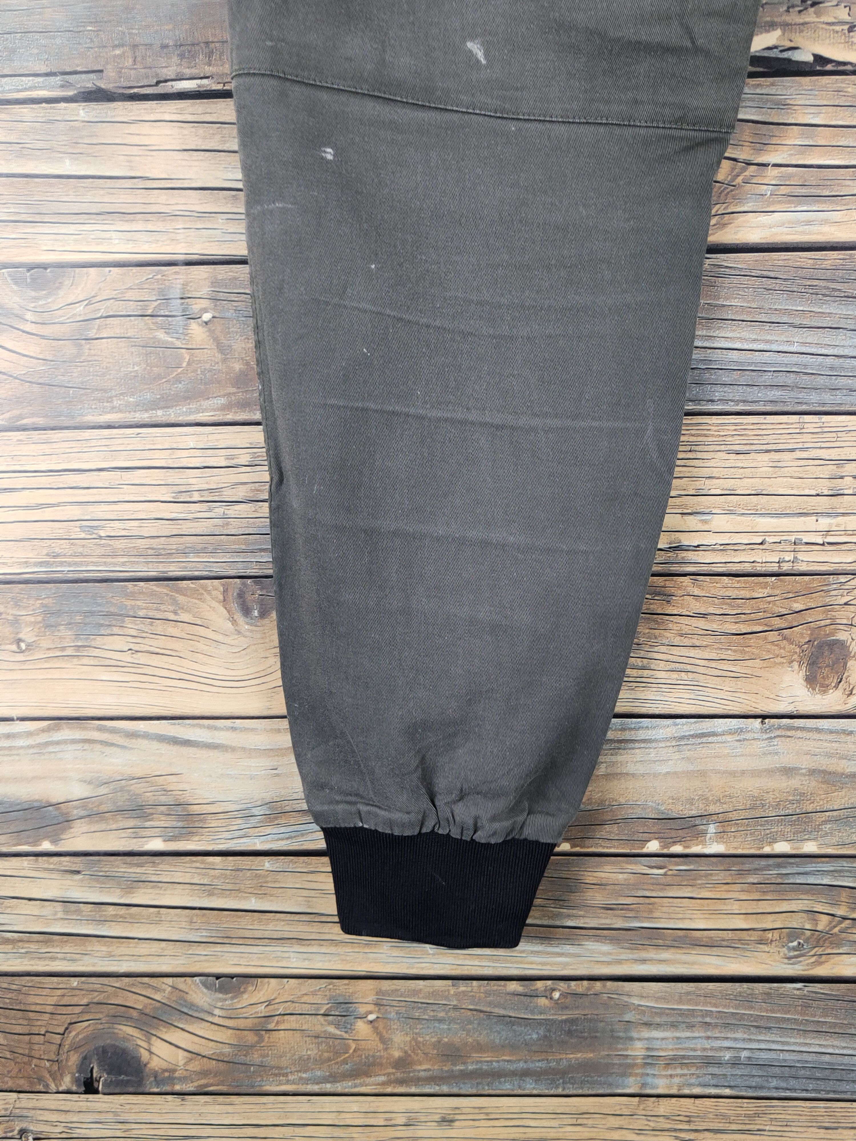 Japanese Brand Tora Olive Multipocket Tactical Joggers #W1421 Size US 33 - 11 Thumbnail