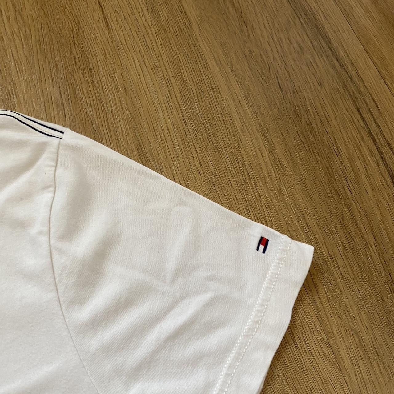 Tommy Hilfiger Tommy Hilfiger white and blue T-shirt Big Print Palm Size US M / EU 48-50 / 2 - 4 Thumbnail