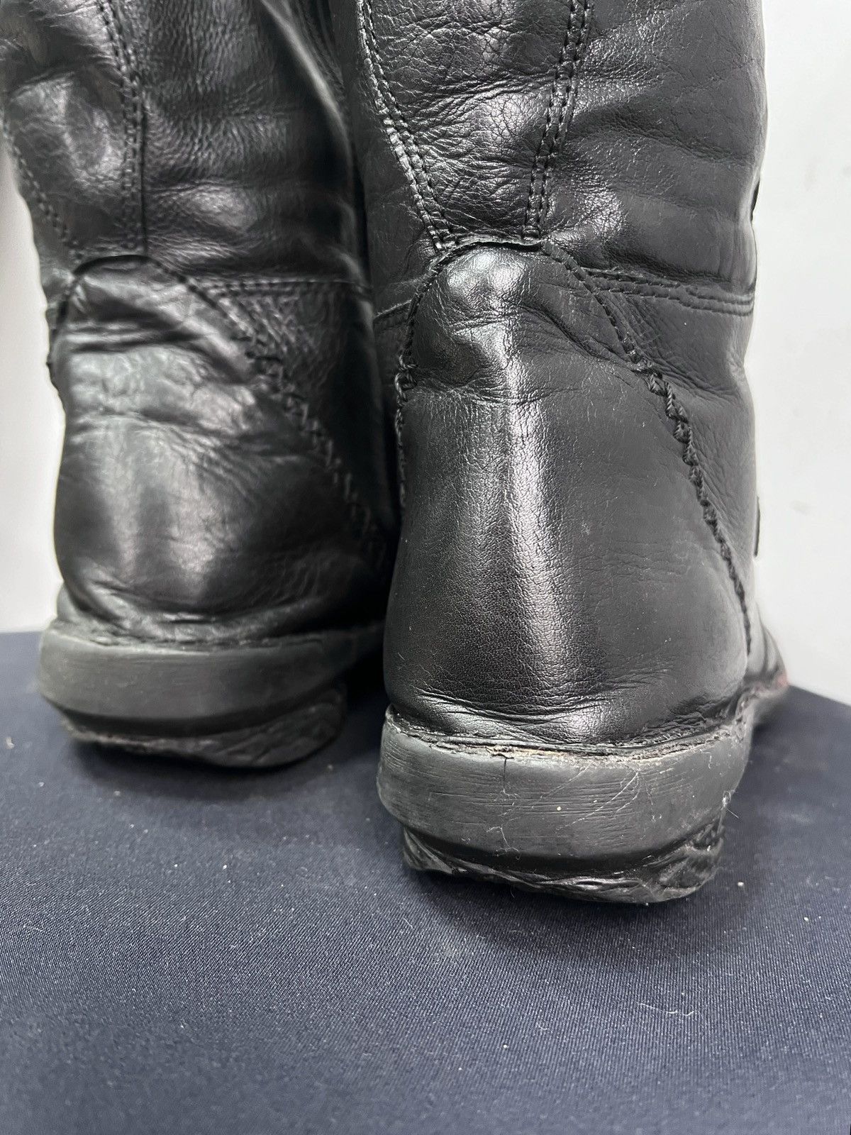 14th Addiction Ann demeulemeester style hight moto archive 2000s boots 90s Size US 8 / EU 41 - 8 Thumbnail