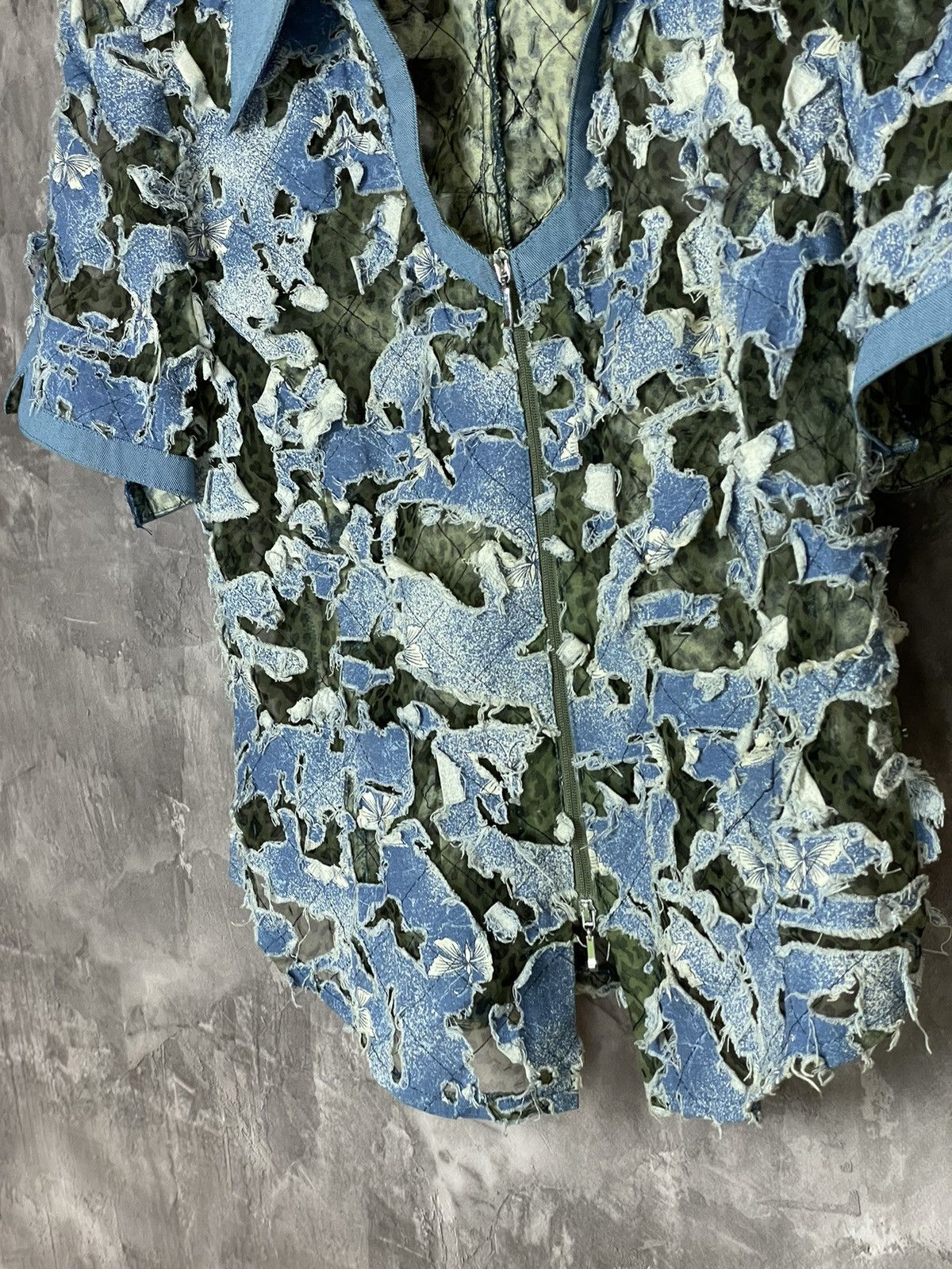 Vintage Vintage mesh Net button up avant garde y2k Size M / US 6-8 / IT 42-44 - 7 Thumbnail