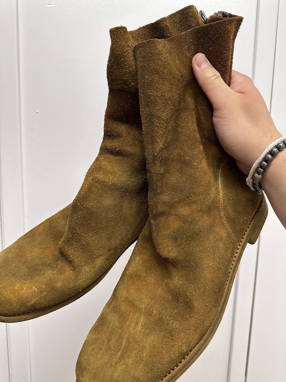 Guidi Collector piece: GUIDI. 987 Reverse bison. Horse lined. Size US 13 / EU 46 - 11 Thumbnail