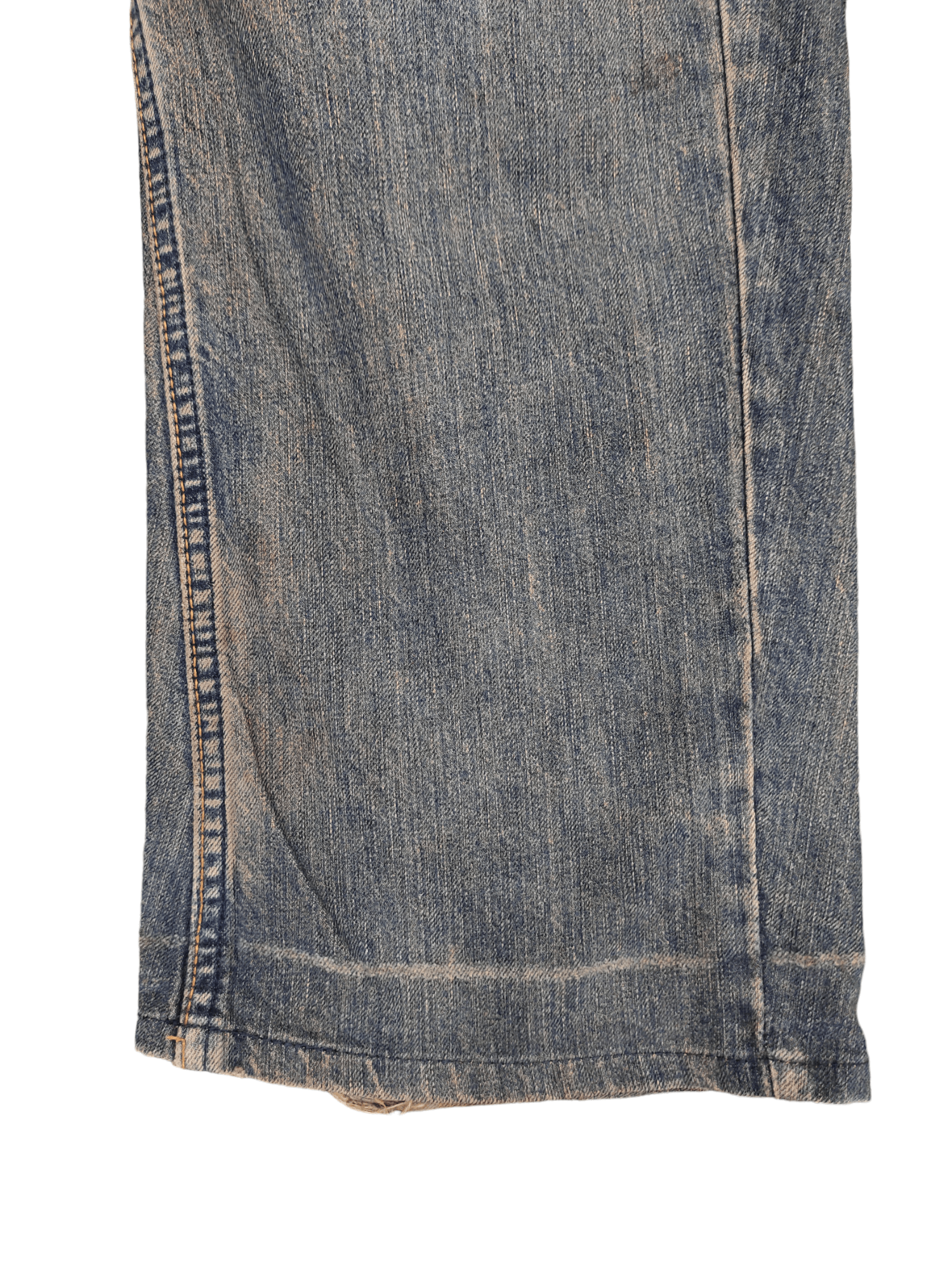Volcom Baggy Jeans Volcom Distress Faded Wide Leg Jeans Y2k Jnco Size US 34 / EU 50 - 7 Thumbnail