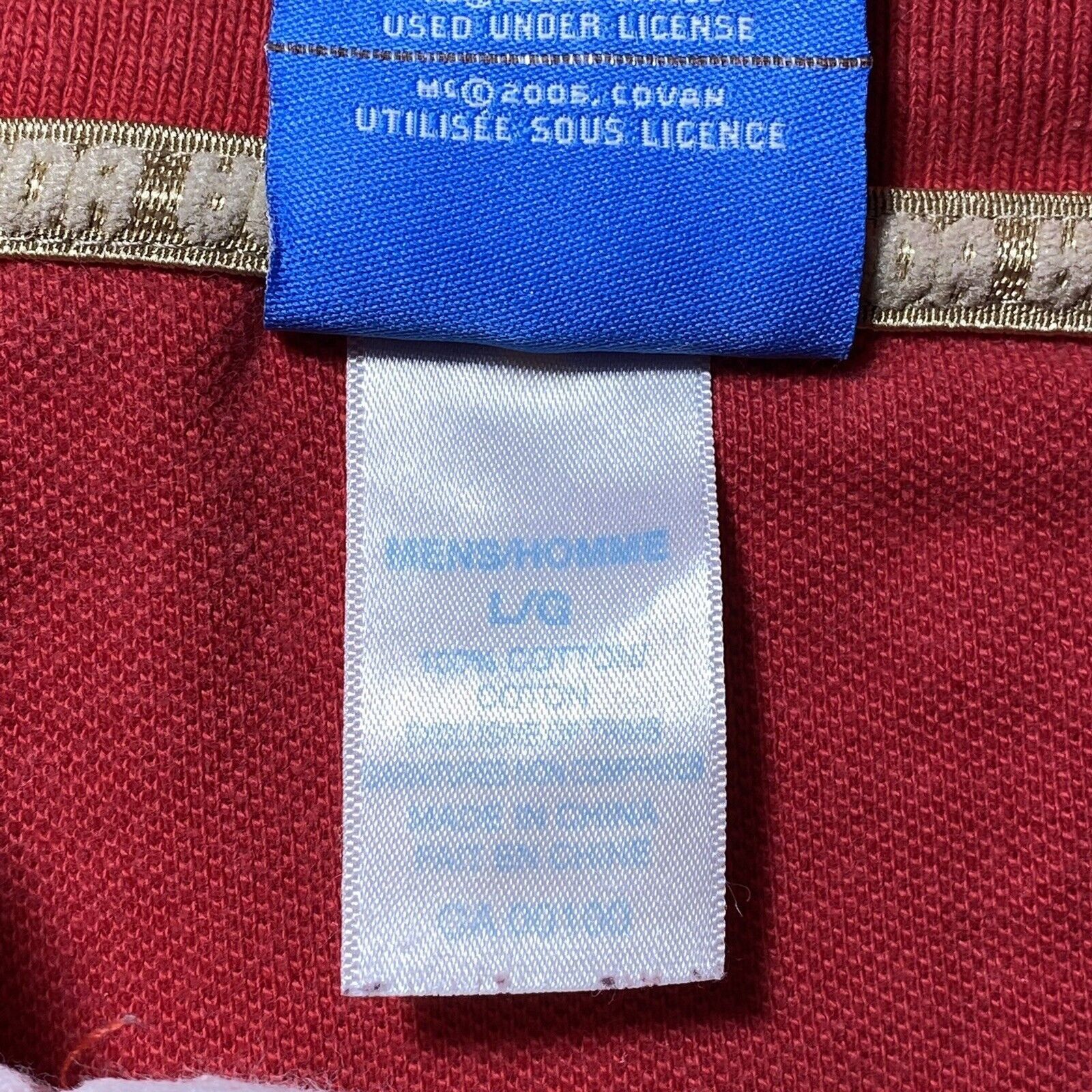 Vintage Vintage HBC Official Team Canada 2006 Winter Olympics Polo Size US L / EU 52-54 / 3 - 8 Thumbnail