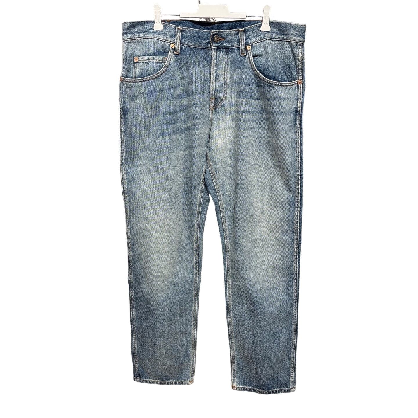Gucci Gucci Embroidered Giraffe Denim Jeans Size 36 Size US 36 / EU 52 - 1 Thumbnail